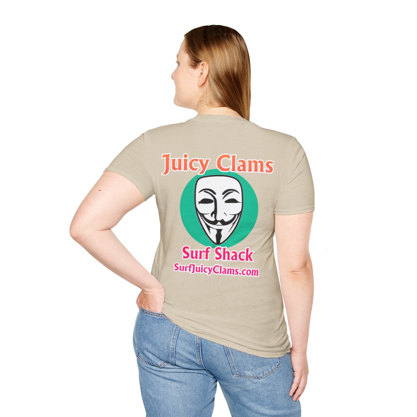 Juicy Clams Unisex Logo T-Shirt (L030)