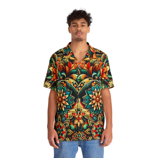 Juicy Clams Men's Hawaiian Shirt (1021)