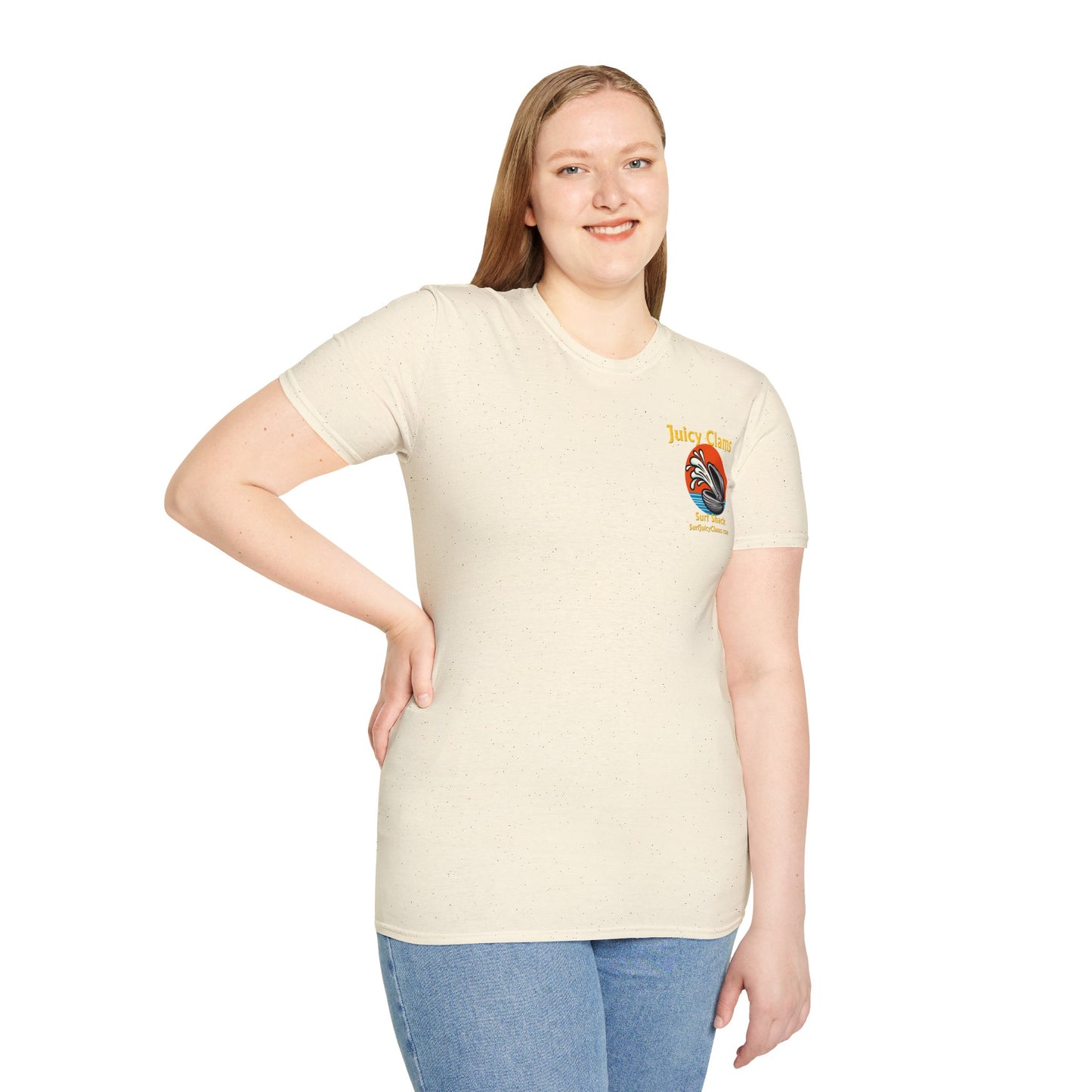 Juicy Clams Unisex Logo T-Shirt (L005)