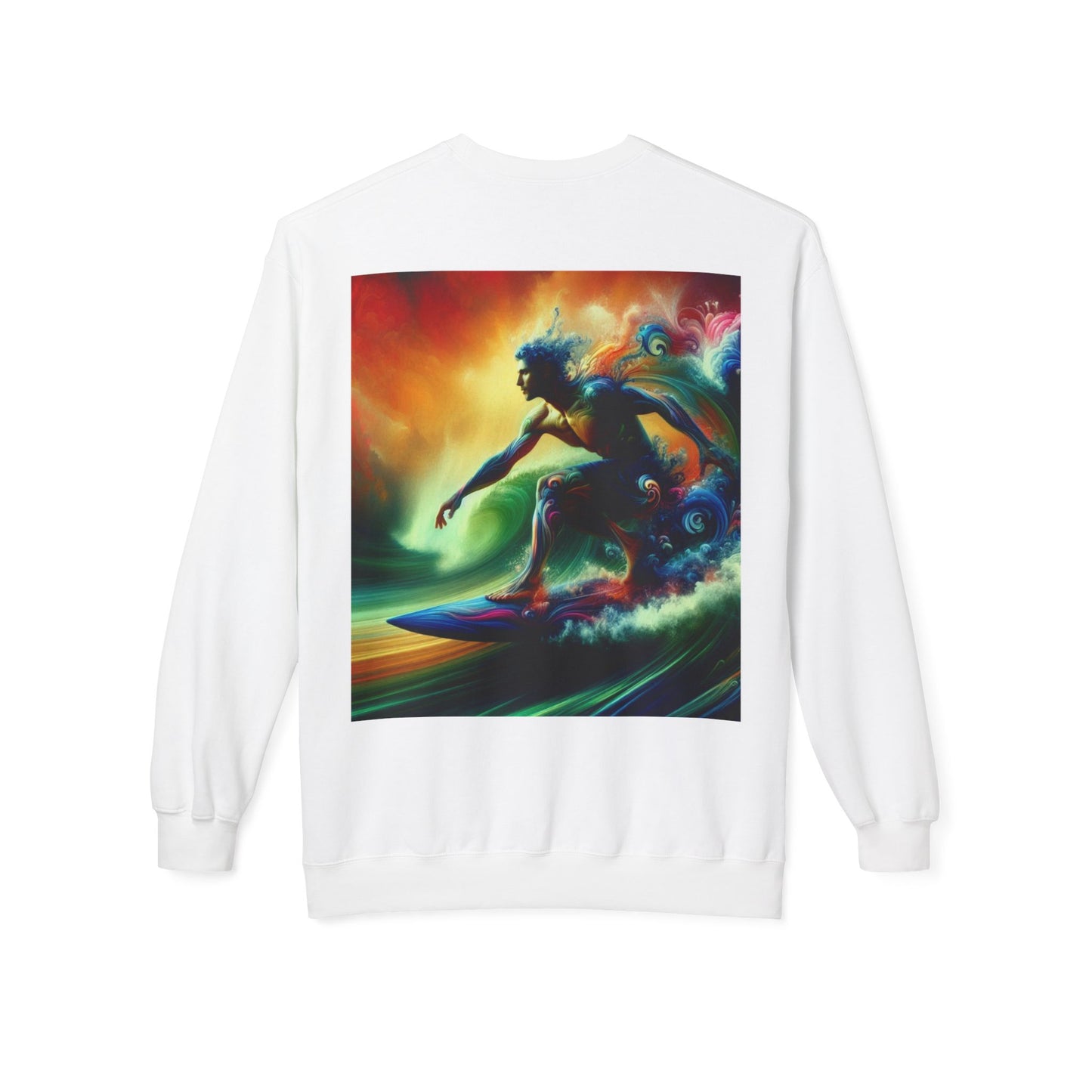 Juicy Clams Unisex Midweight Fleece Crewneck Sweatshirt (D047)