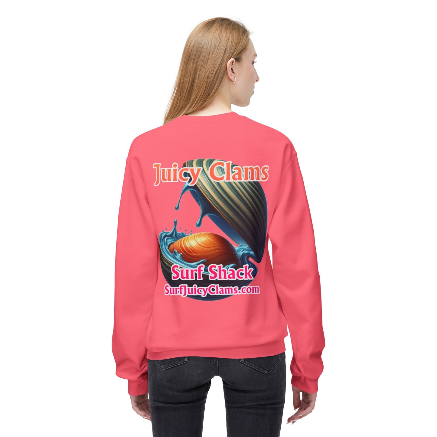 Juicy Clams Unisex Midweight Sweatshirt (A028)