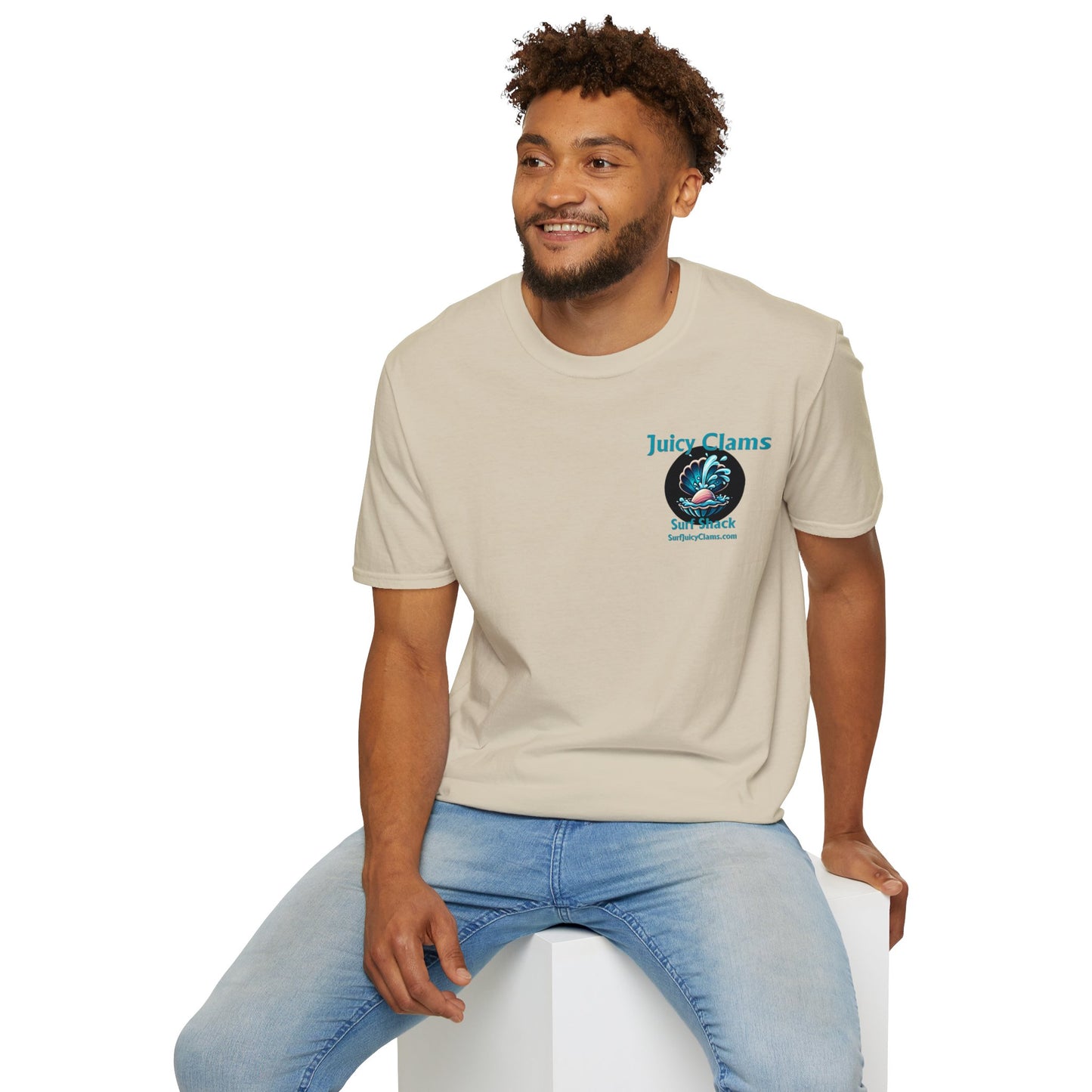 Juicy Clams Unisex Logo T-Shirt (L004)