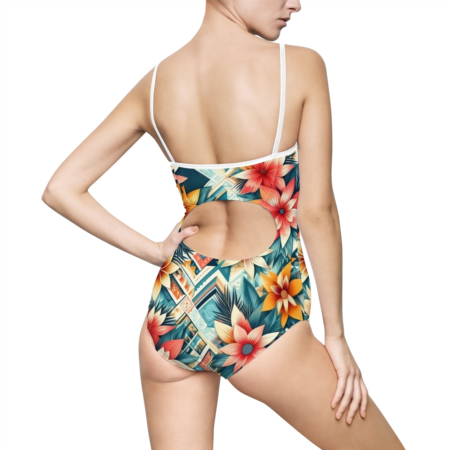 Juicy Clams Women's One-piece Swimsuit (1028)