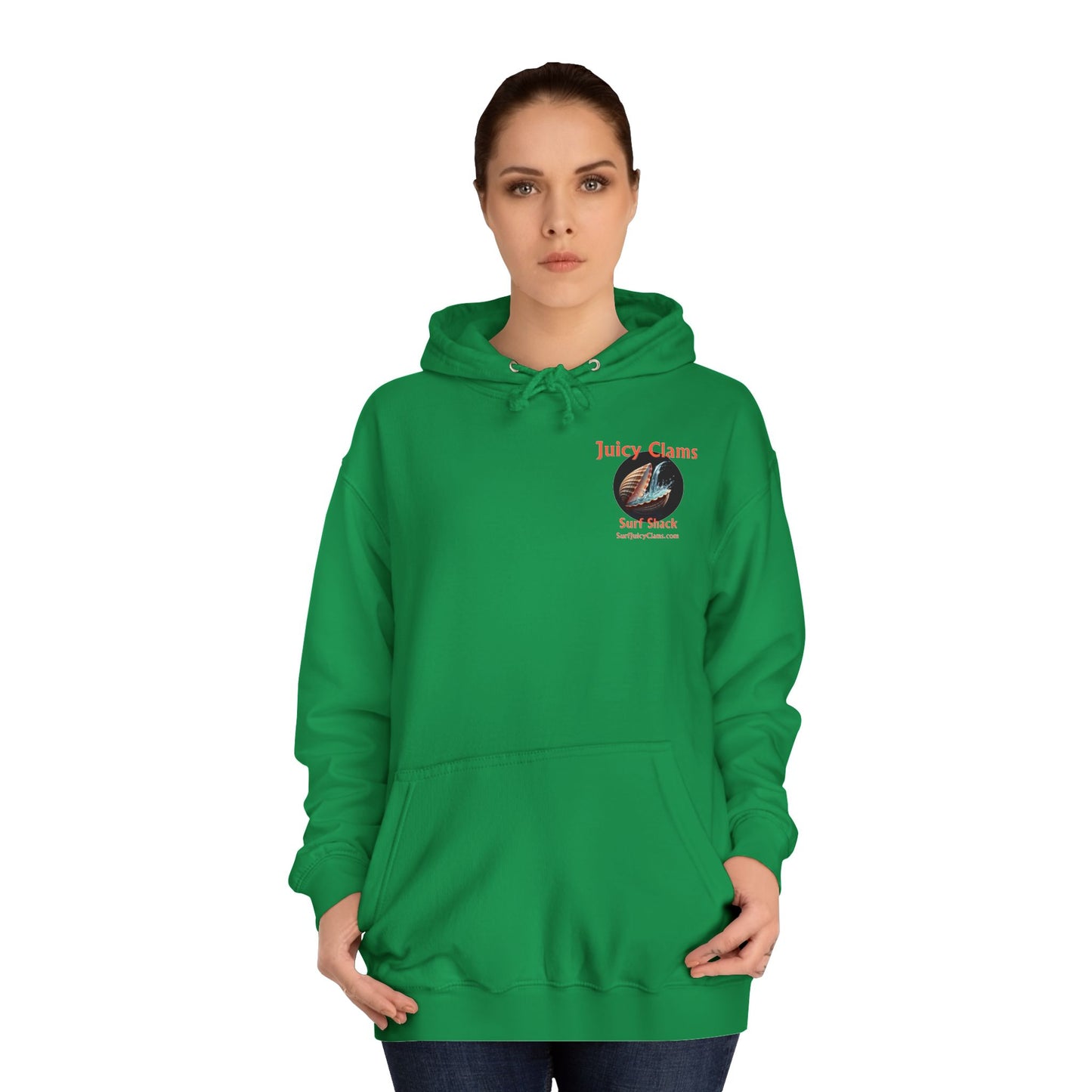 Juicy Clams Unisex College Hoodie (A011)