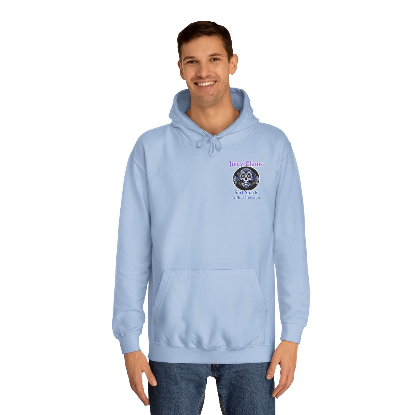 Juicy Clams Unisex College Hoodie (A006)