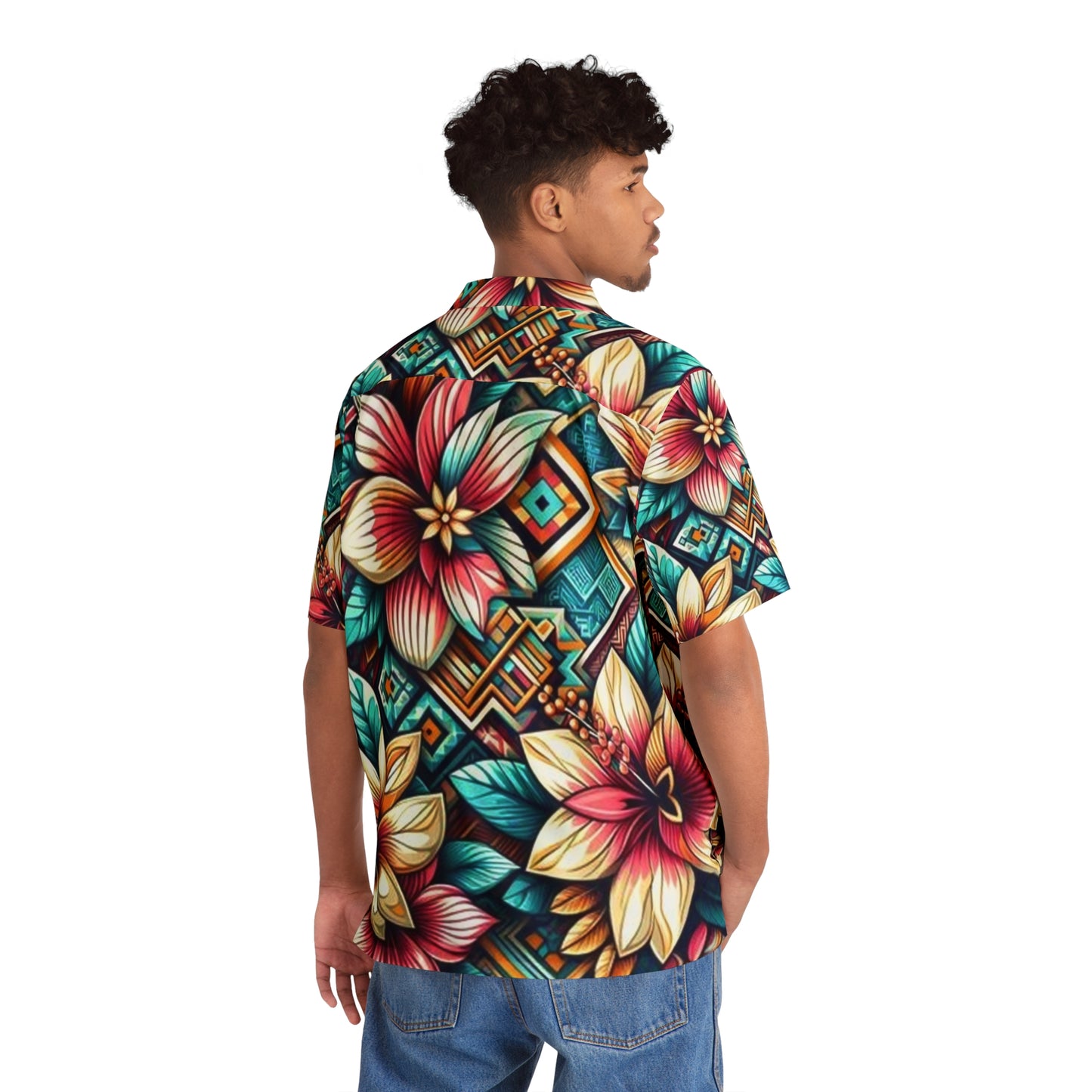 Juicy Clams Men's Hawaiian Shirt (1160)