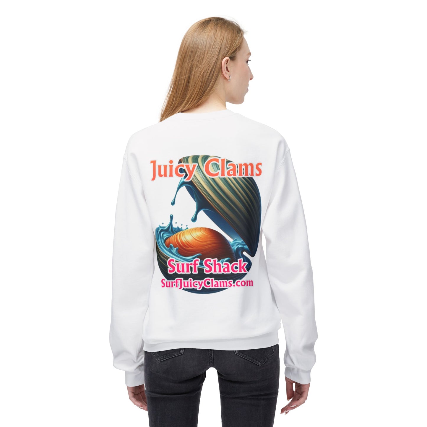 Juicy Clams Unisex Midweight Sweatshirt (A028)