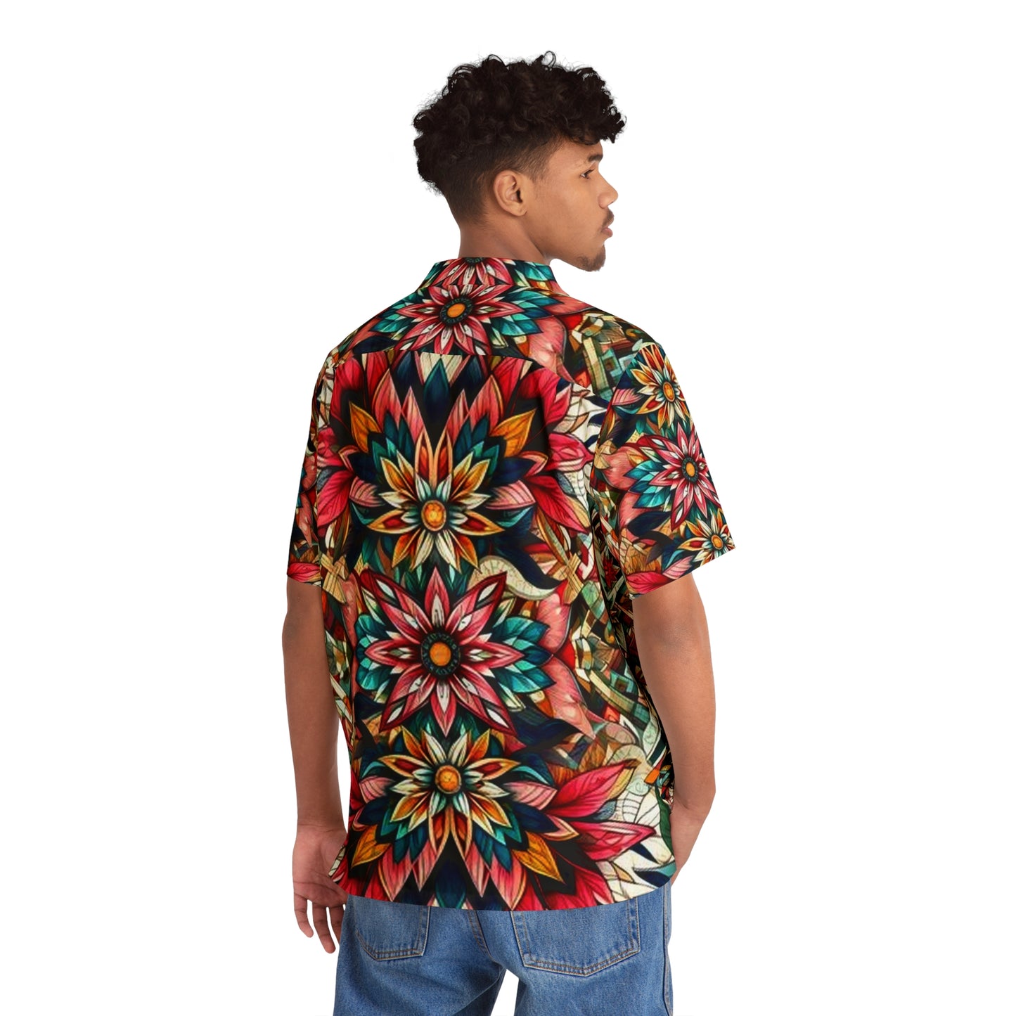 Juicy Clams Men's Hawaiian Shirt (1022)