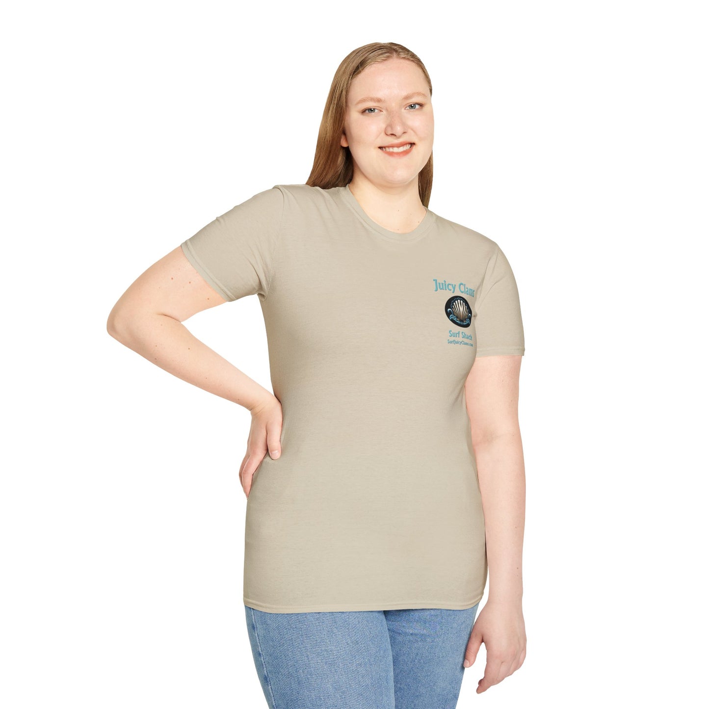 Juicy Clams Unisex Logo T-Shirt (L003)
