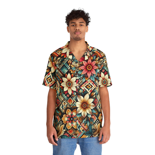 Juicy Clams Men's Hawaiian Shirt (1159)