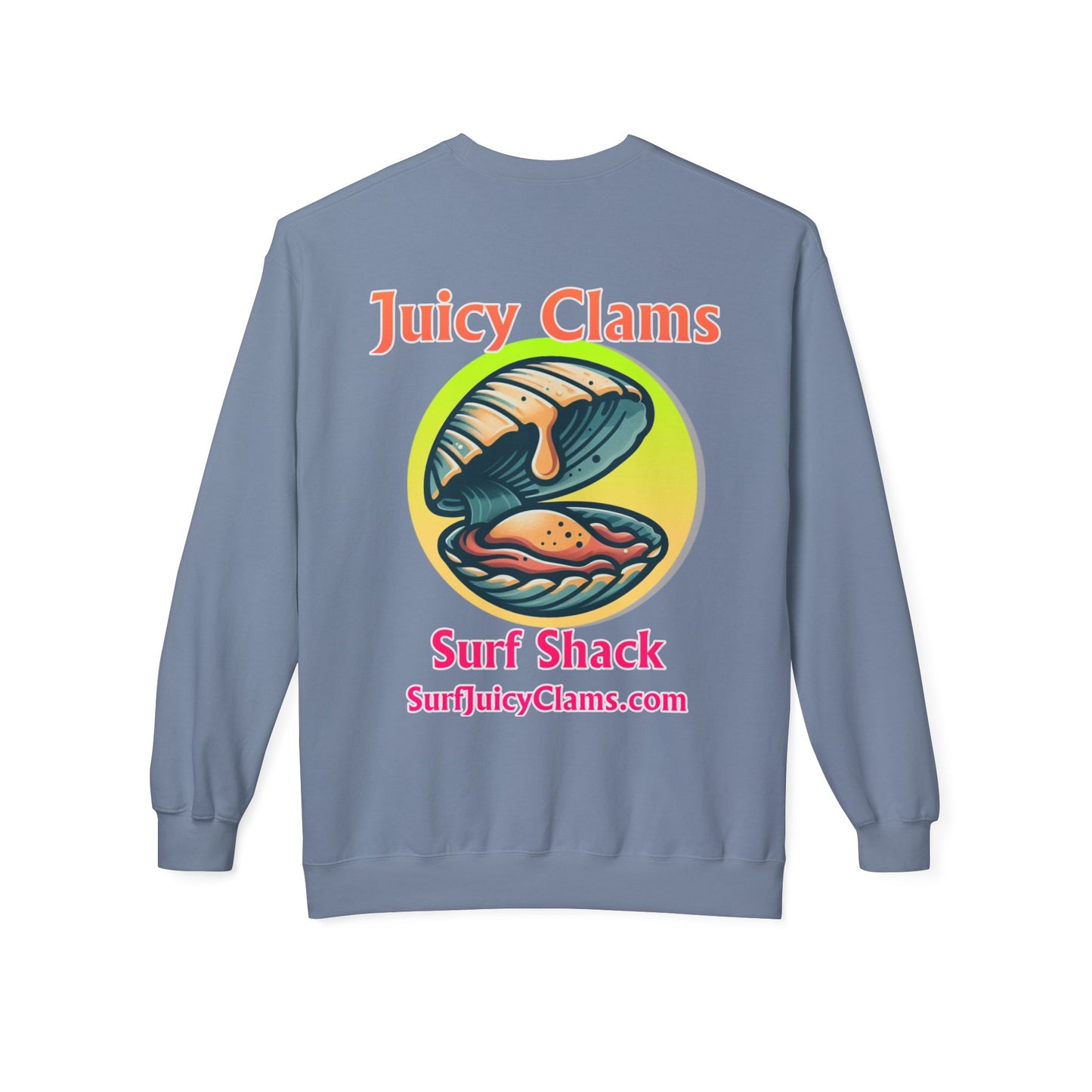 Juicy Clams Unisex Midweight Sweatshirt (A020)