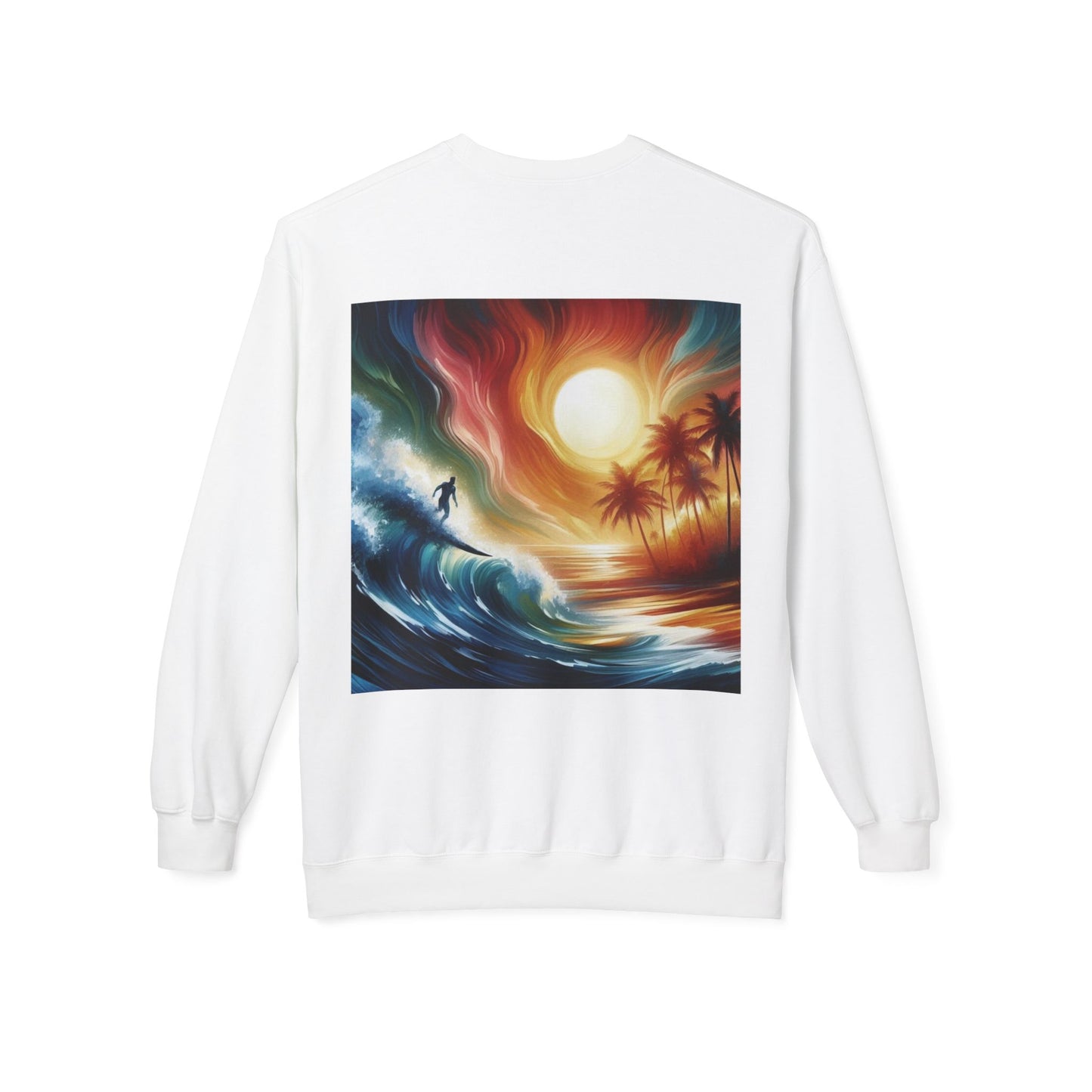 Juicy Clams Unisex Midweight Fleece Crewneck Sweatshirt (V036)