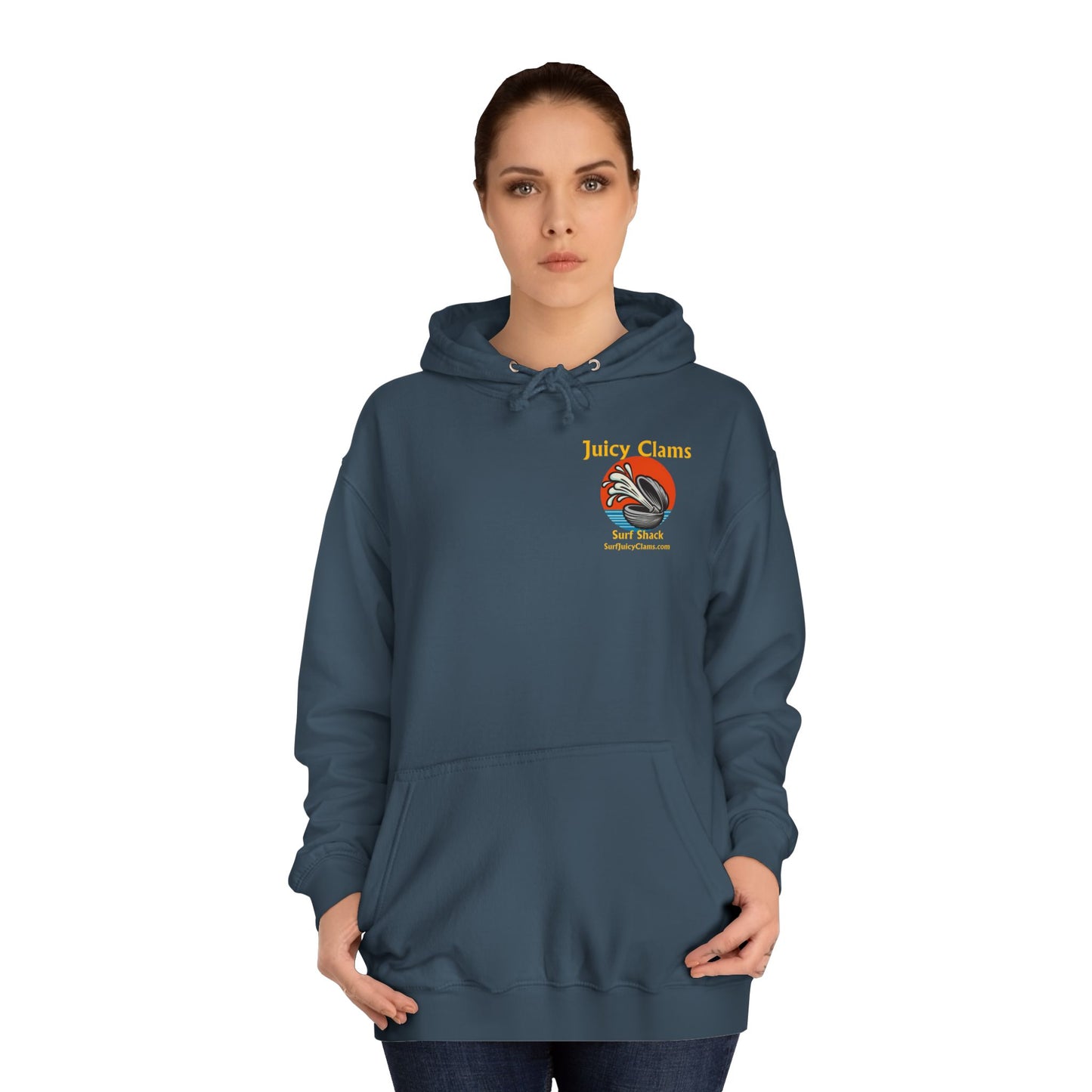 Juicy Clams Unisex College Hoodie (L005)