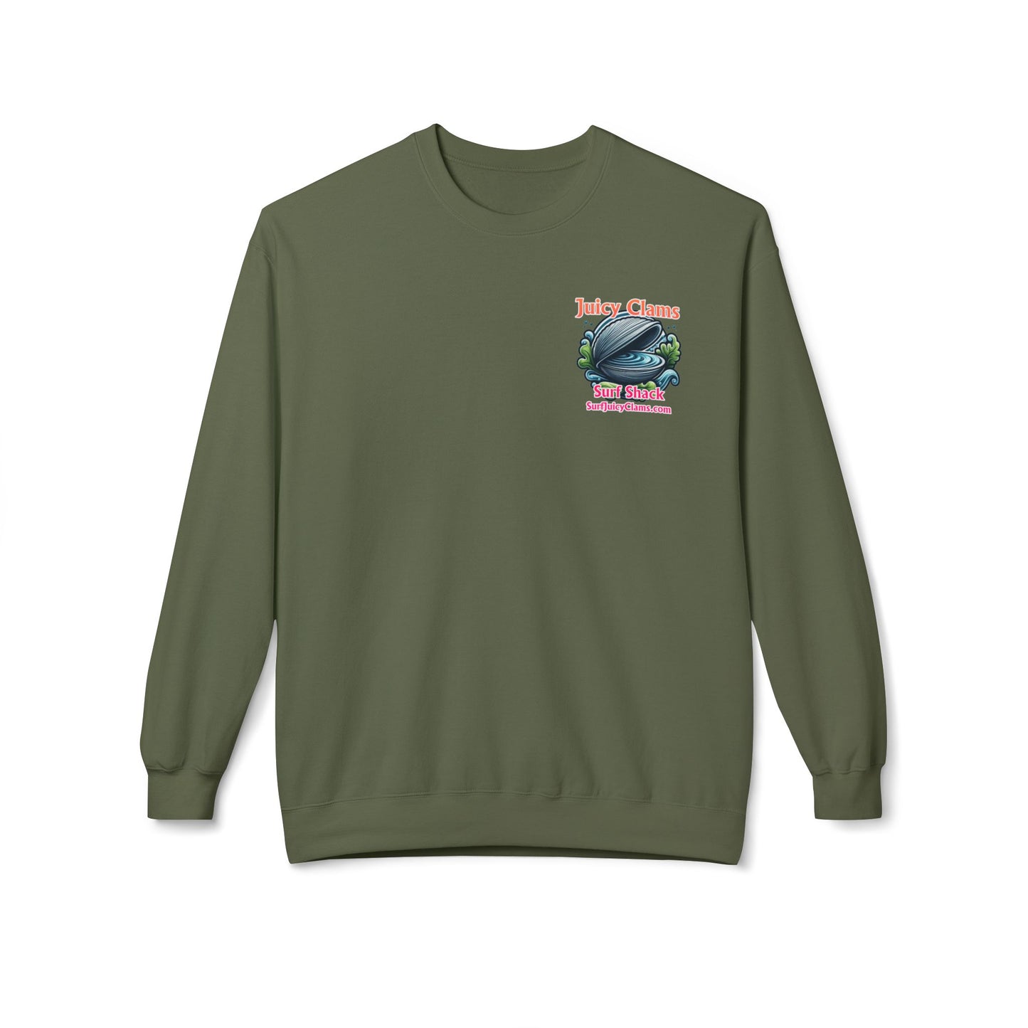 Juicy Clams Unisex Midweight Sweatshirt (A026)