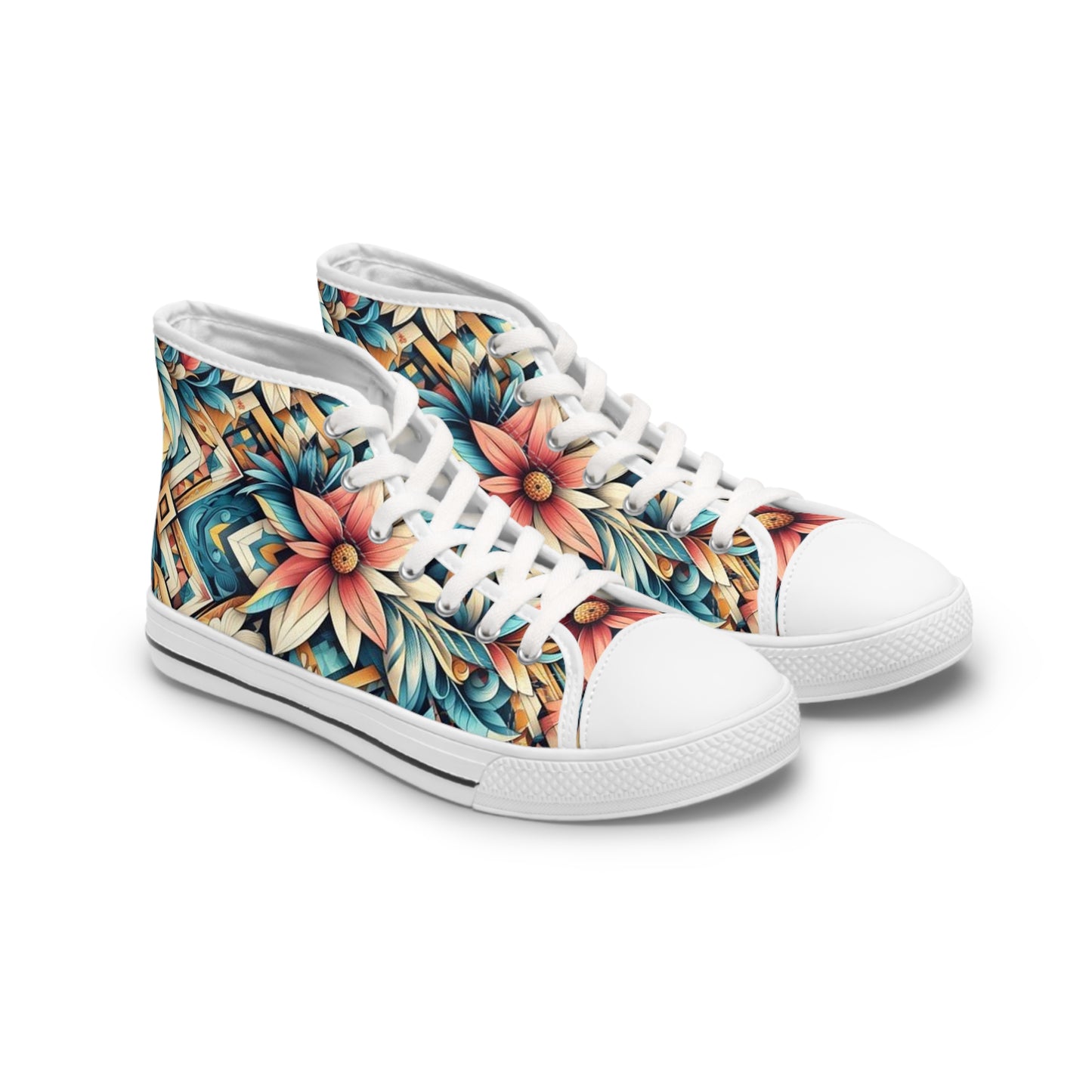 Juicy Clams Women's High Top Sneakers (H164)