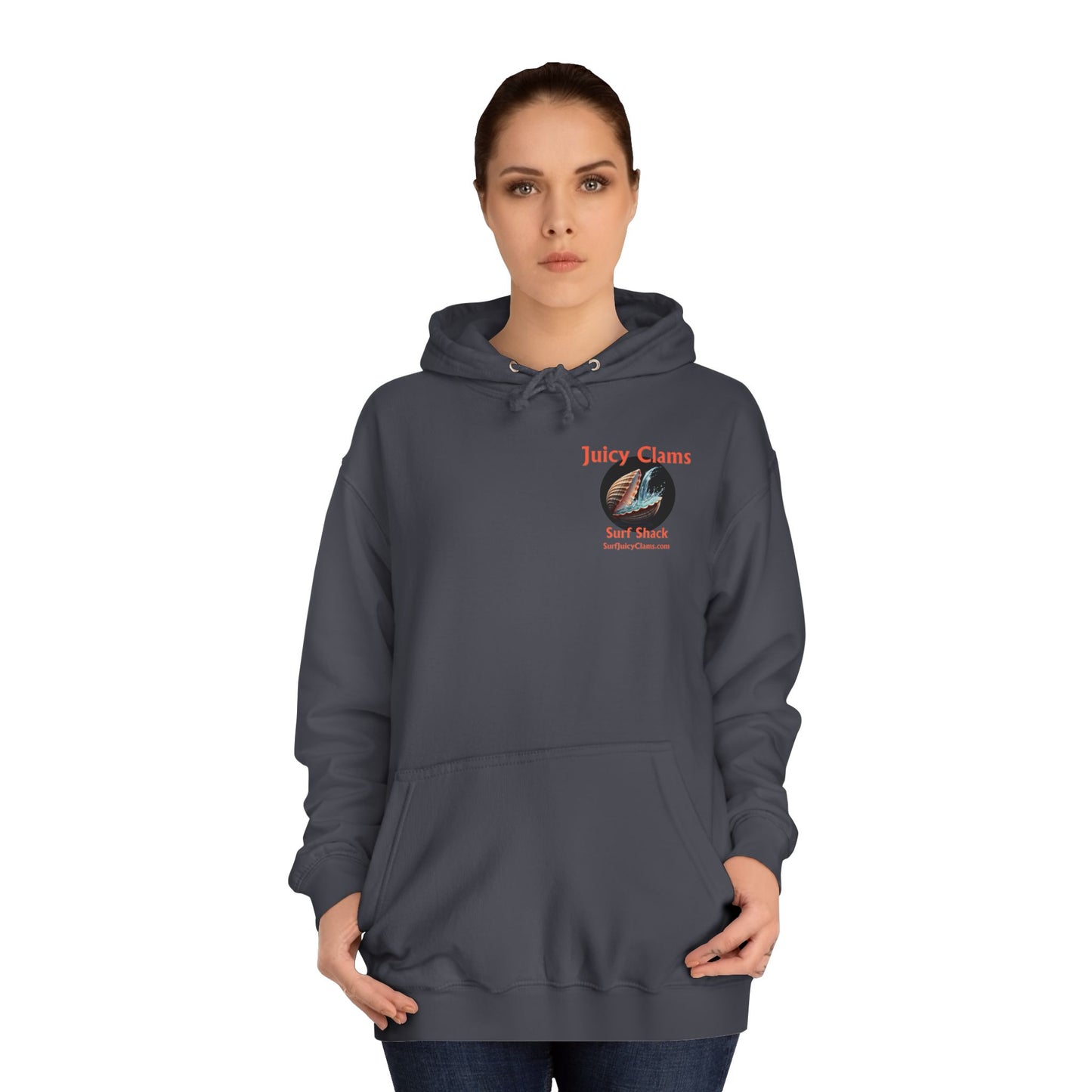 Juicy Clams Unisex College Hoodie (L007)