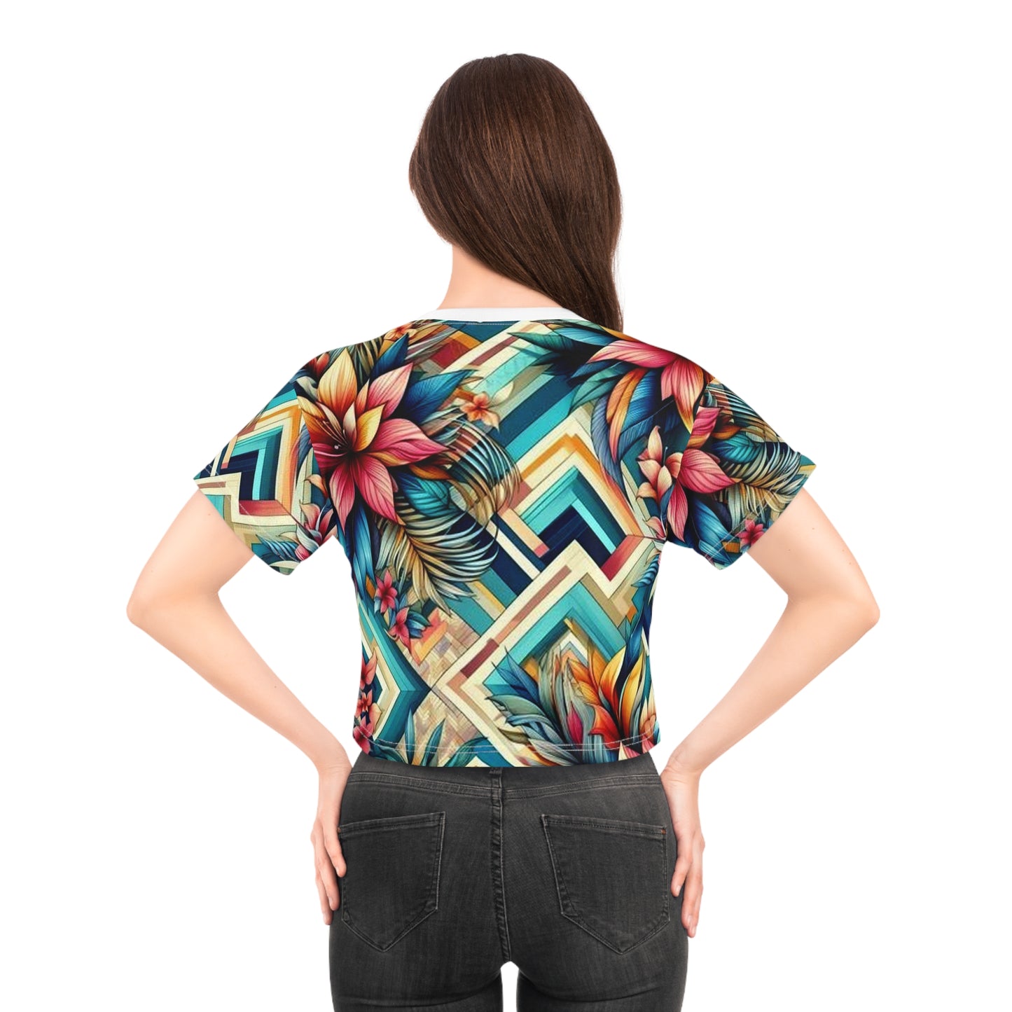 Juicy Clams Crop Top Tee (H016)