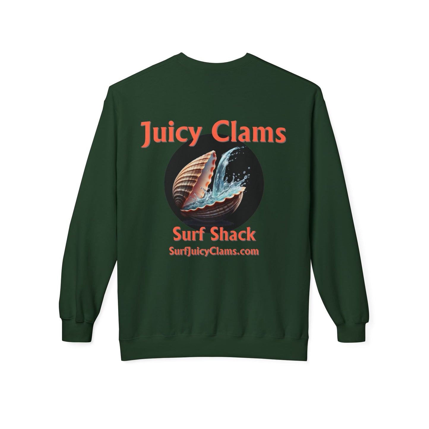 Juicy Clams Unisex Midweight Sweatshirt (A011)