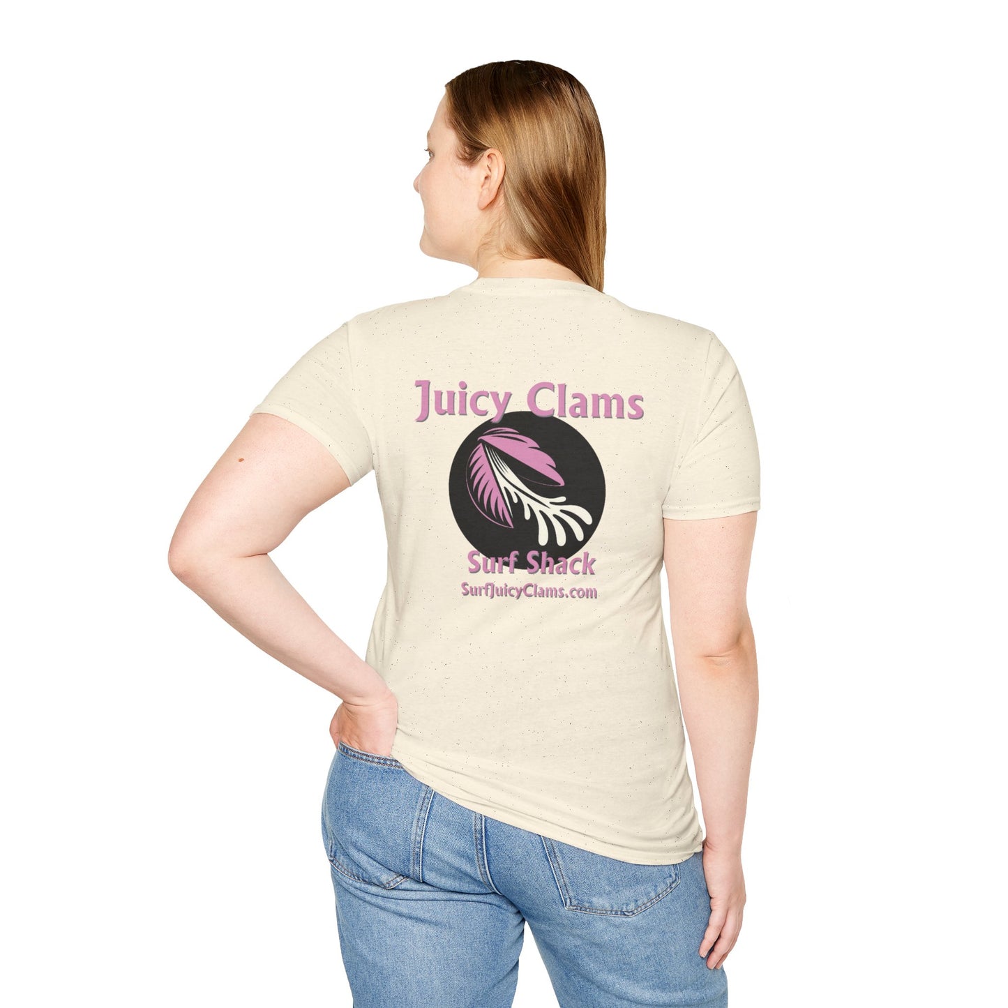 Juicy Clams Unisex Logo T-Shirt (A001)