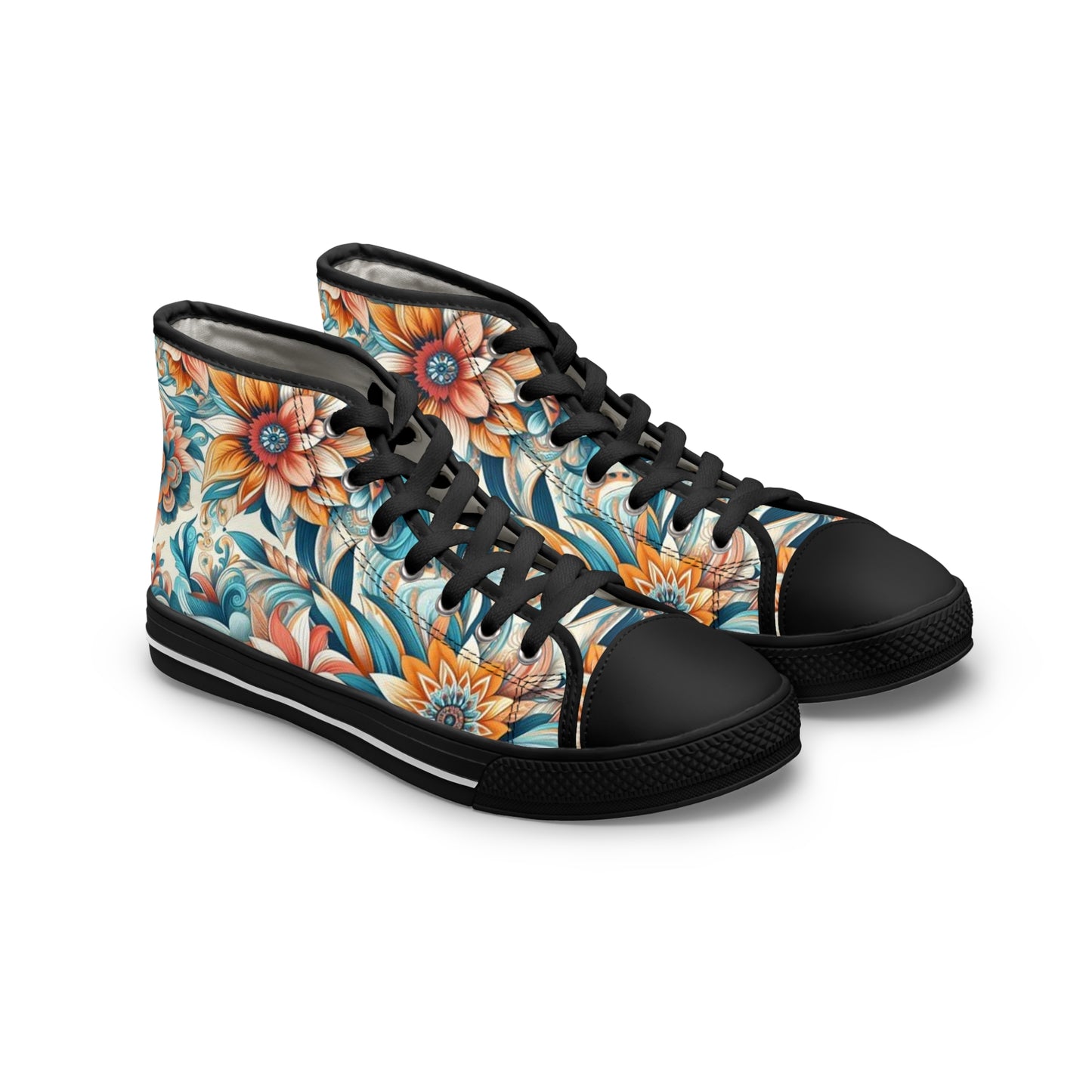 Juicy Clams Women's High Top Sneakers (1106)