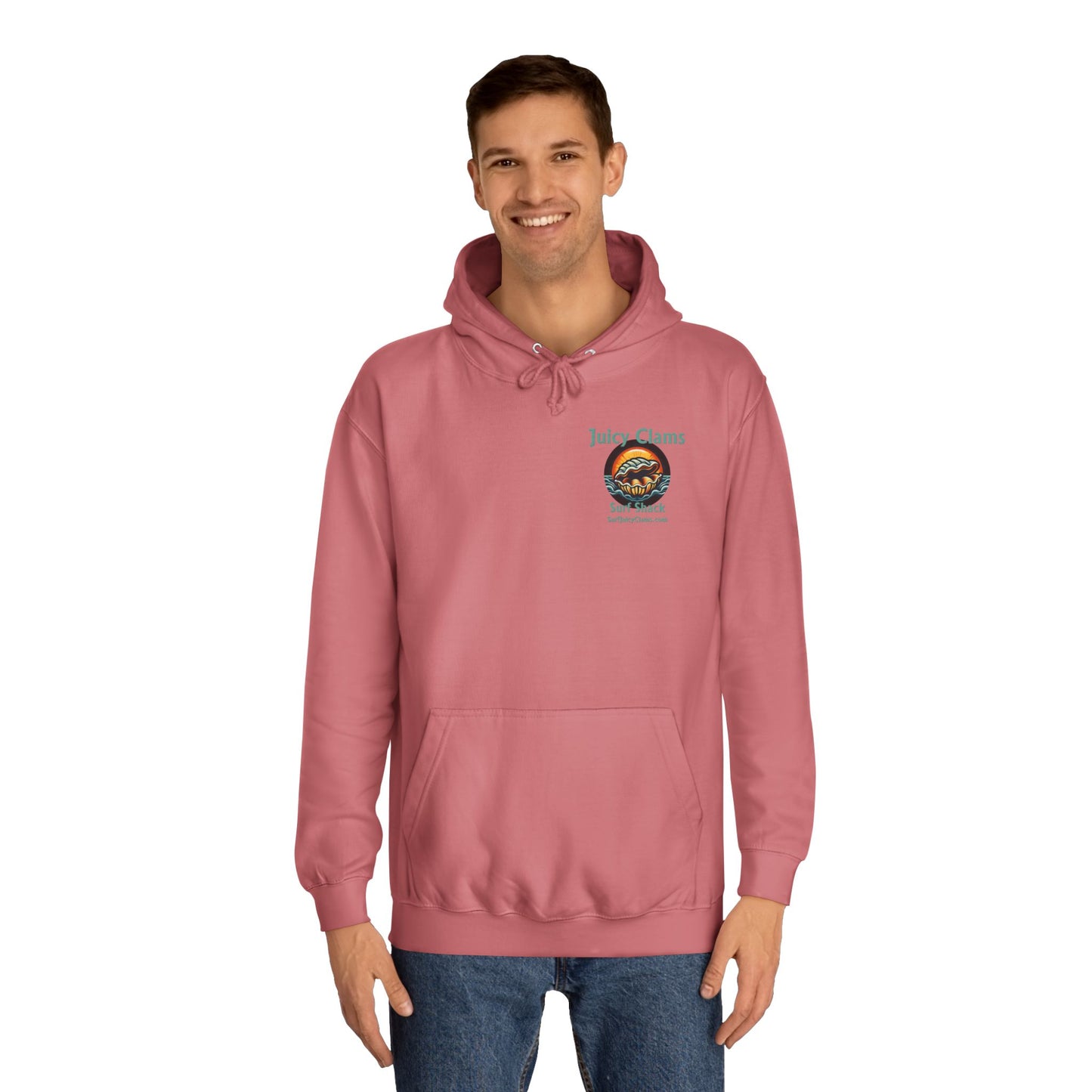 Juicy Clams Unisex College Hoodie (L002)