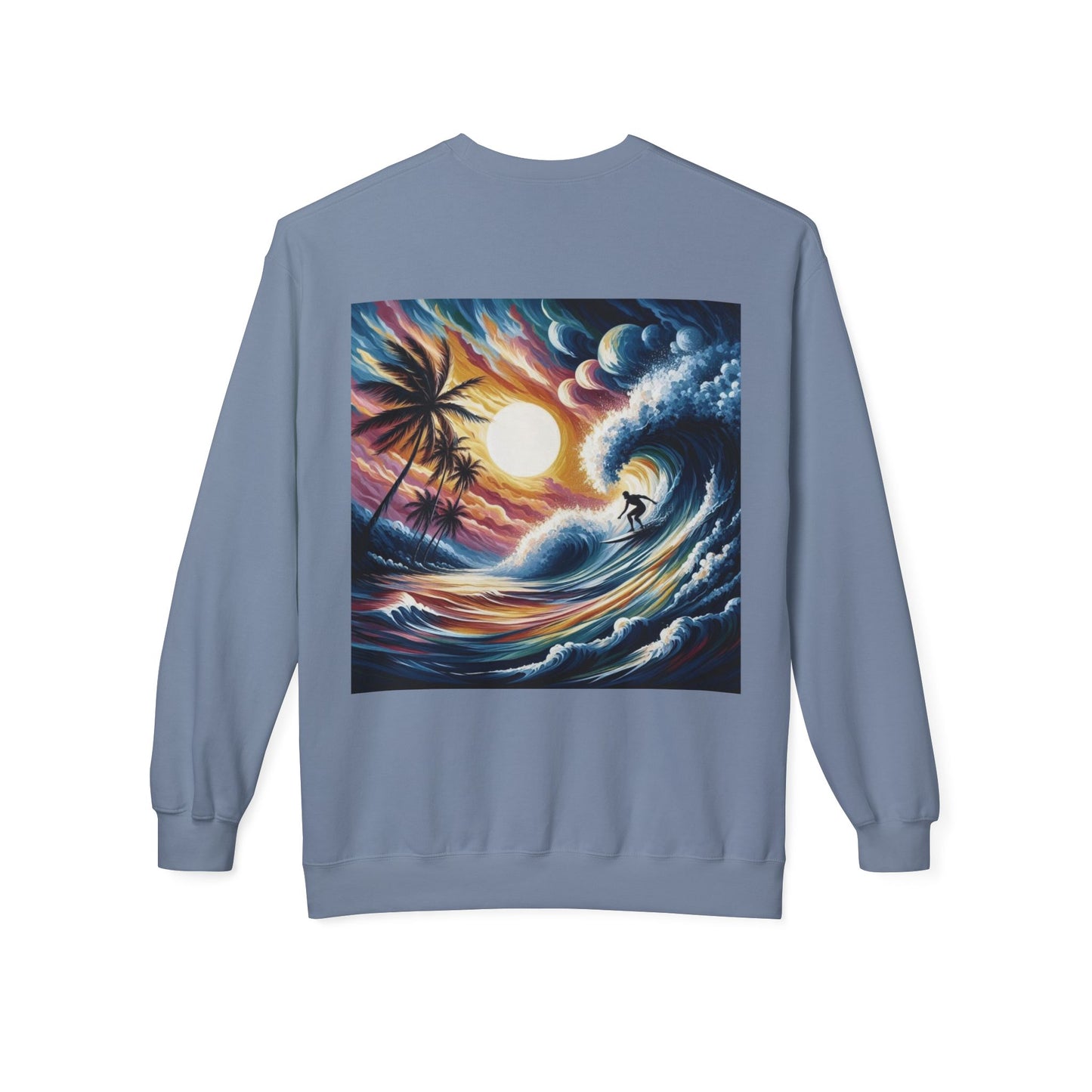 Juicy Clams Unisex Midweight Fleece Crewneck Sweatshirt (V035)