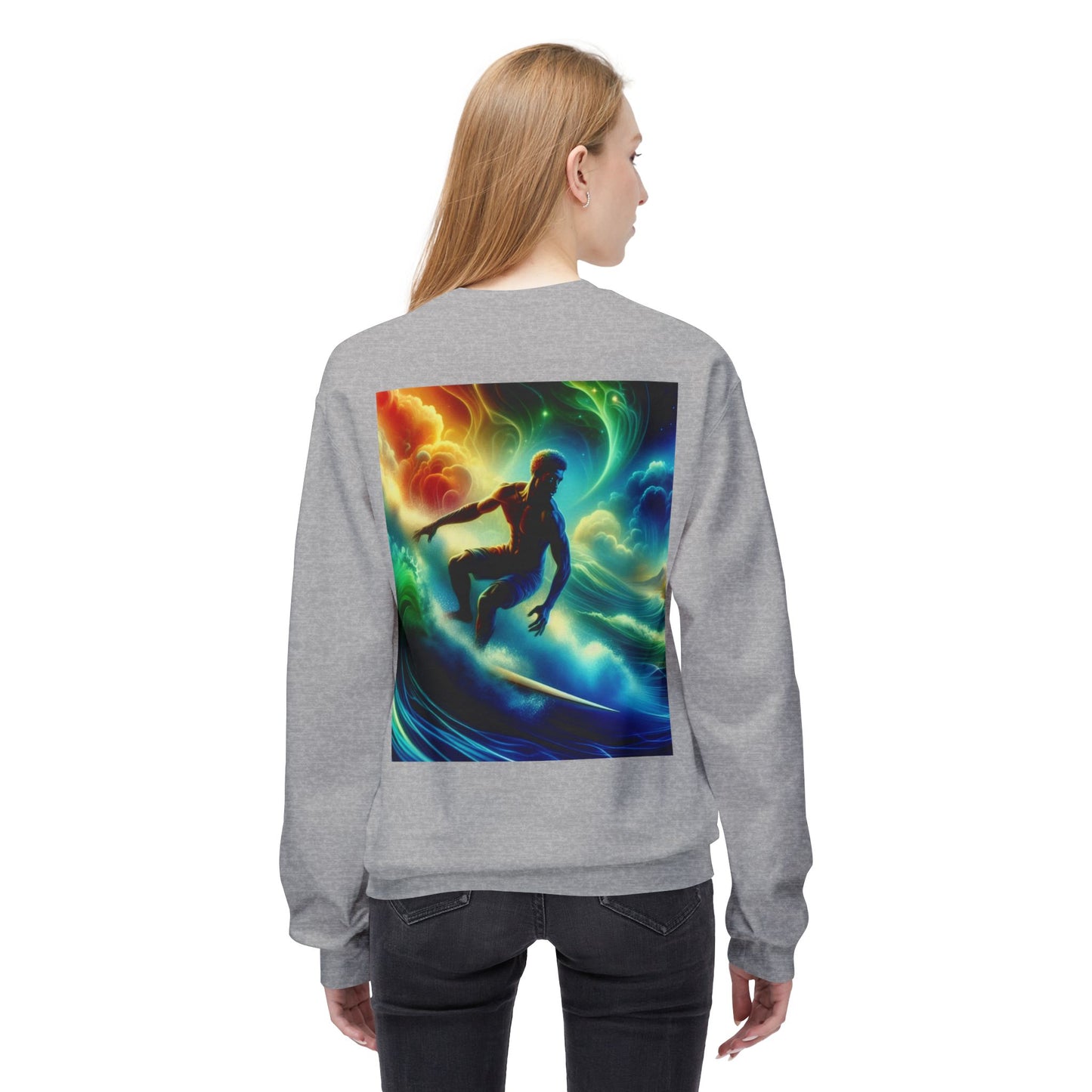 Juicy Clams Unisex Midweight Fleece Crewneck Sweatshirt (D038)