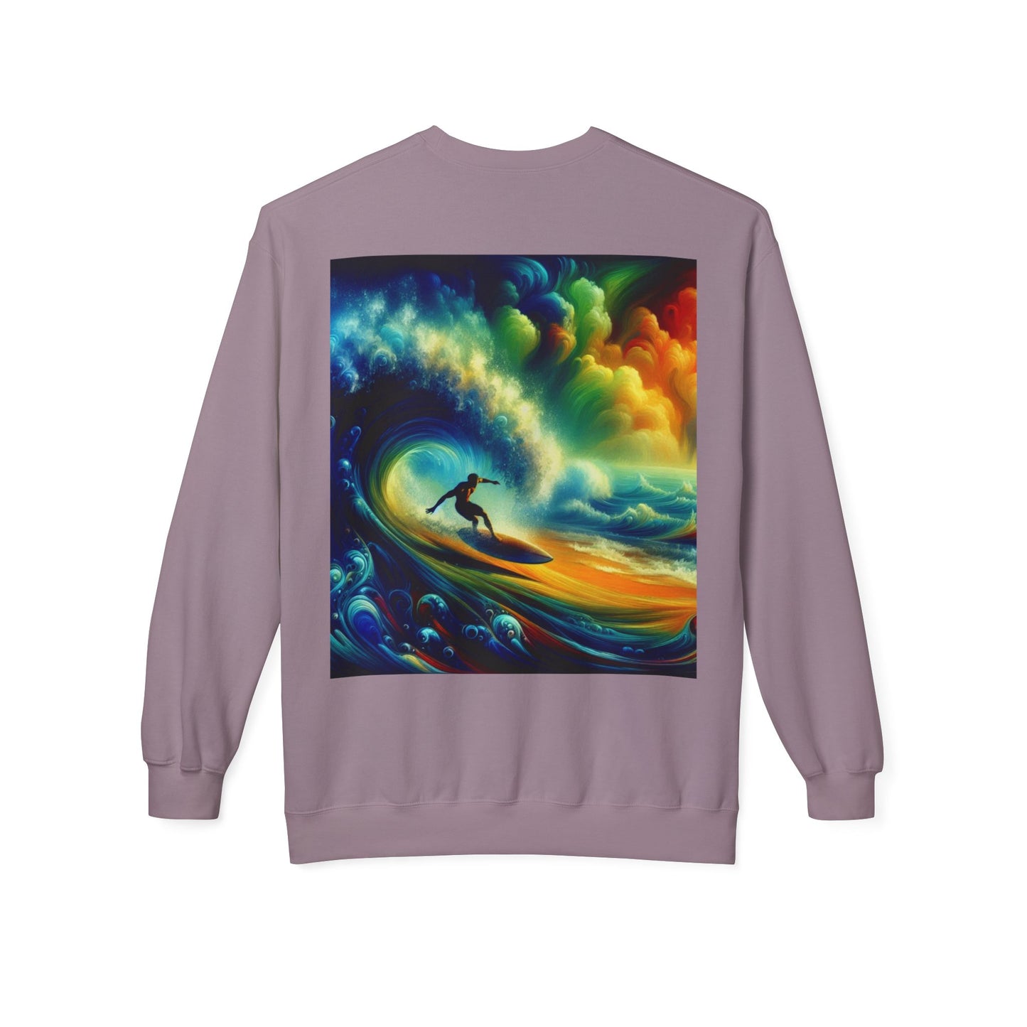 Juicy Clams Unisex Midweight Fleece Crewneck Sweatshirt (D017)