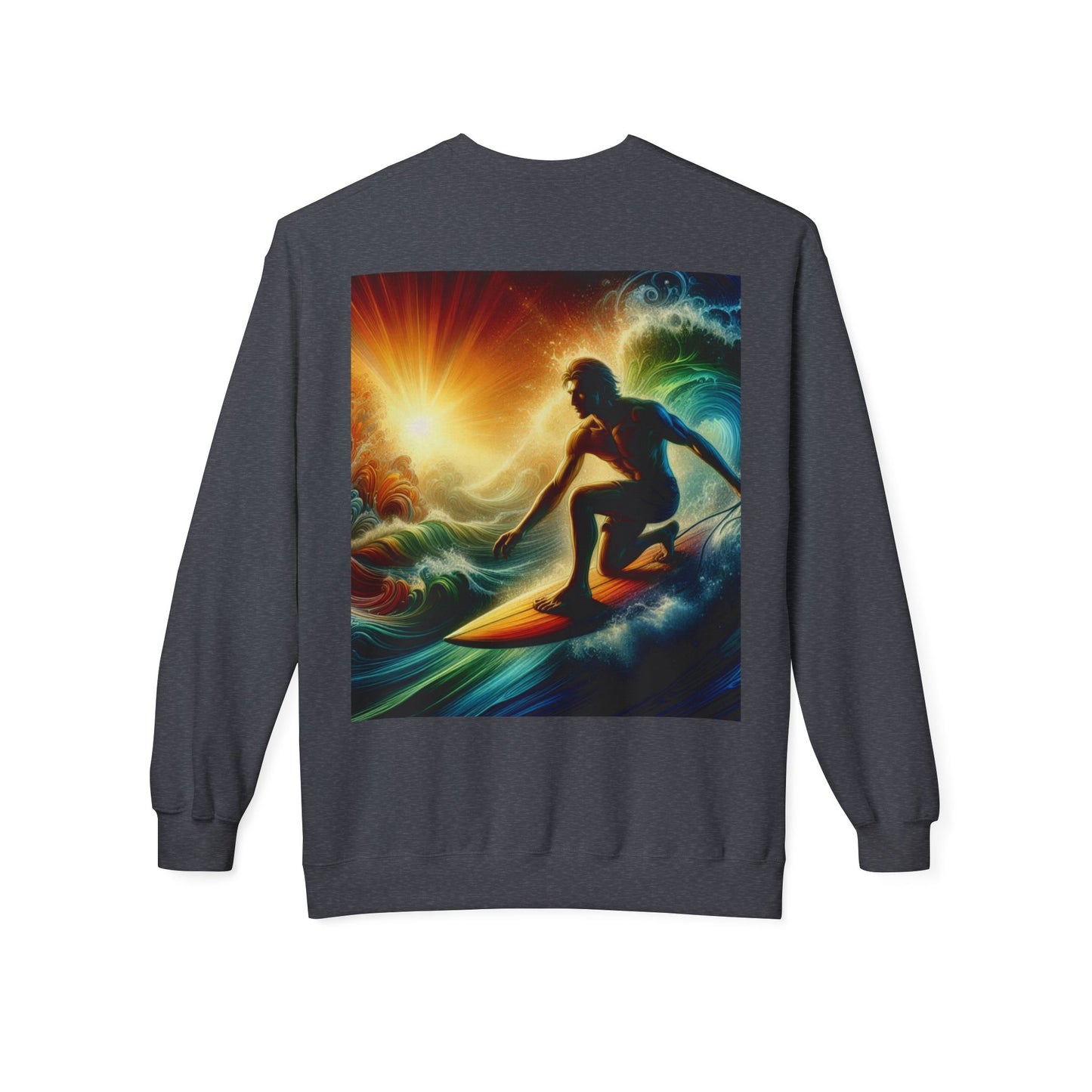 Juicy Clams Unisex Midweight Fleece Crewneck Sweatshirt (D045)