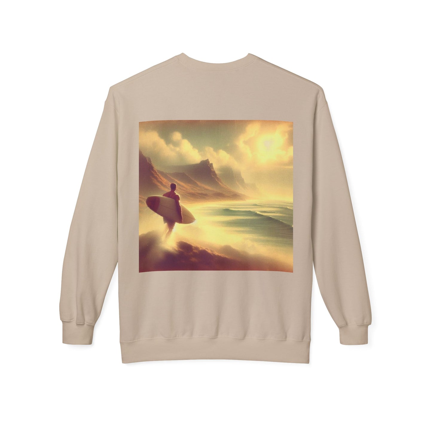 Juicy Clams Unisex Midweight Fleece Crewneck Sweatshirt (V047)