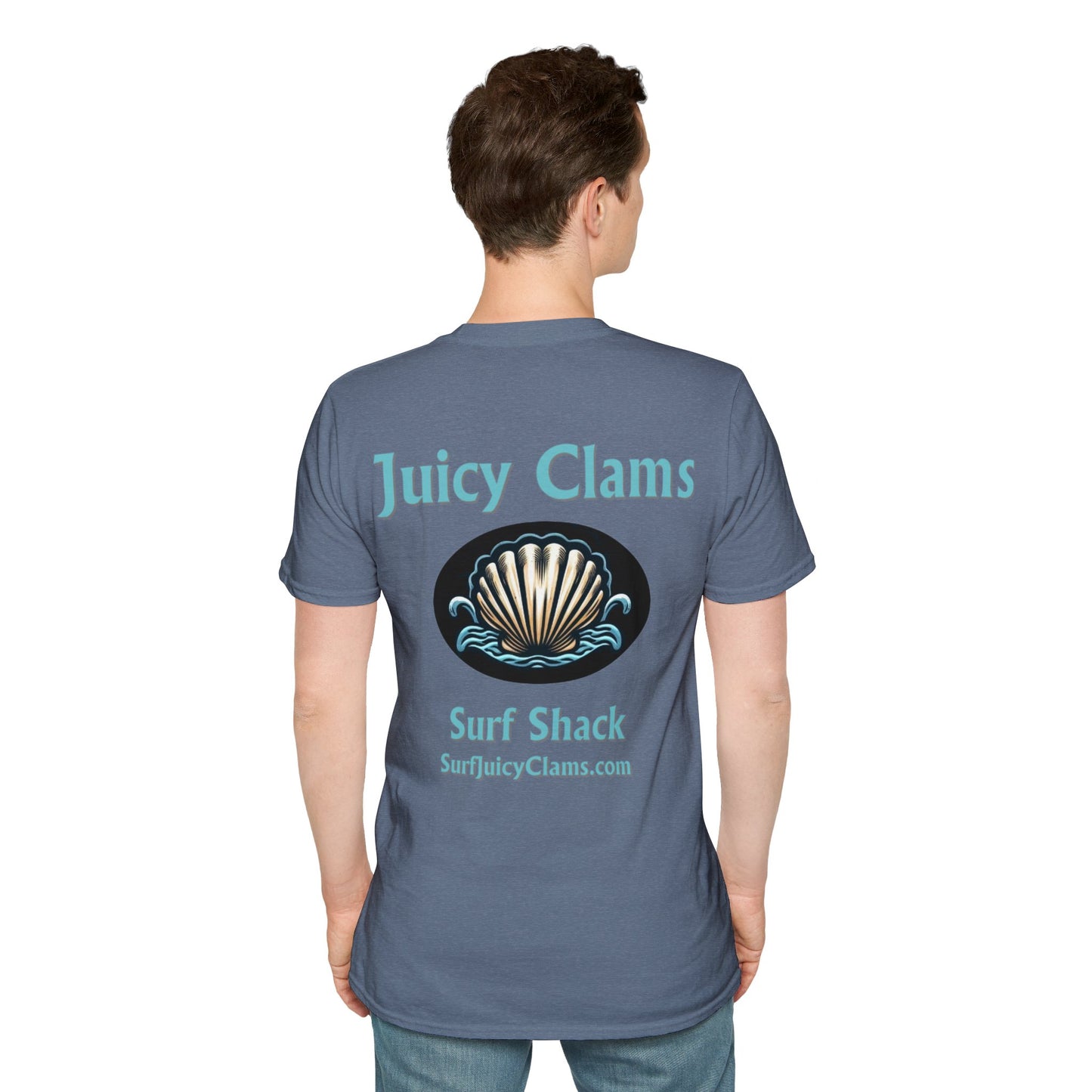 Juicy Clams Unisex Logo T-Shirt (L003)