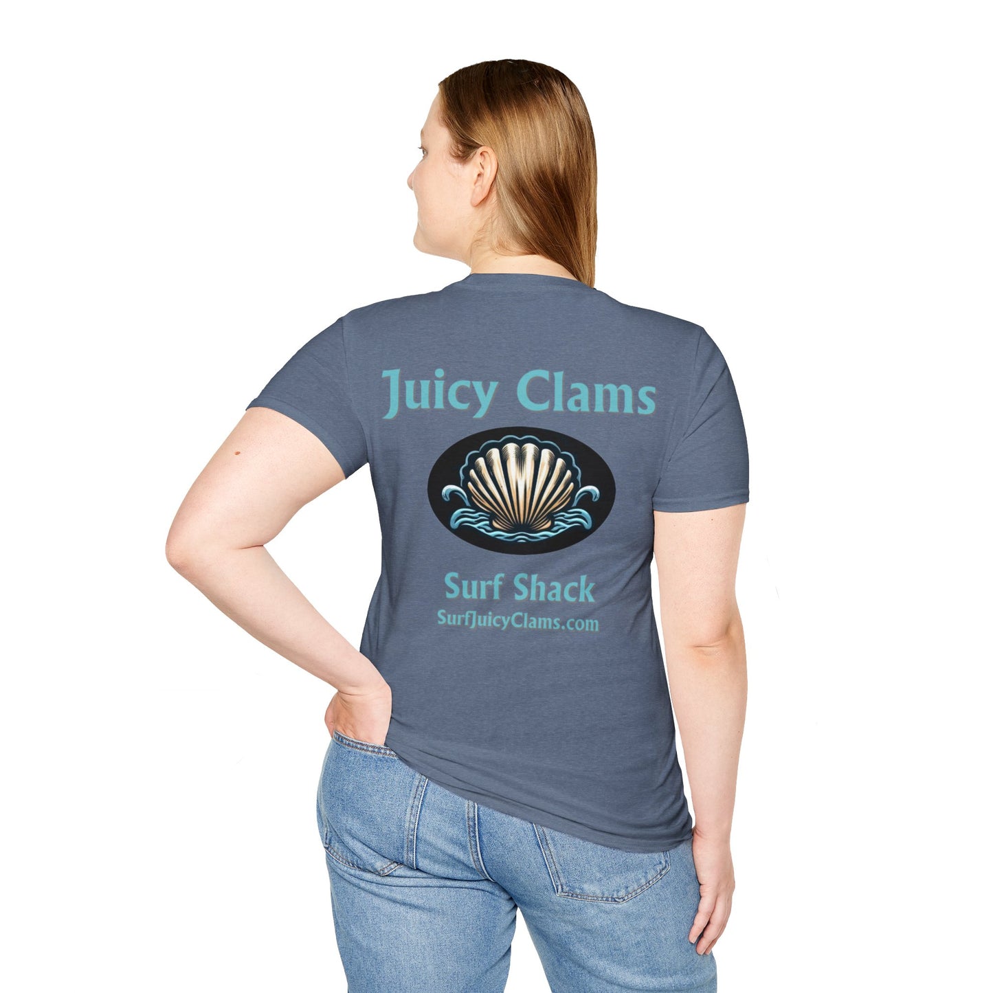 Juicy Clams Unisex Logo T-Shirt (L003)
