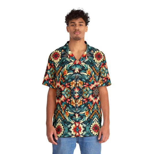 Juicy Clams Men's Hawaiian Shirt (H077)