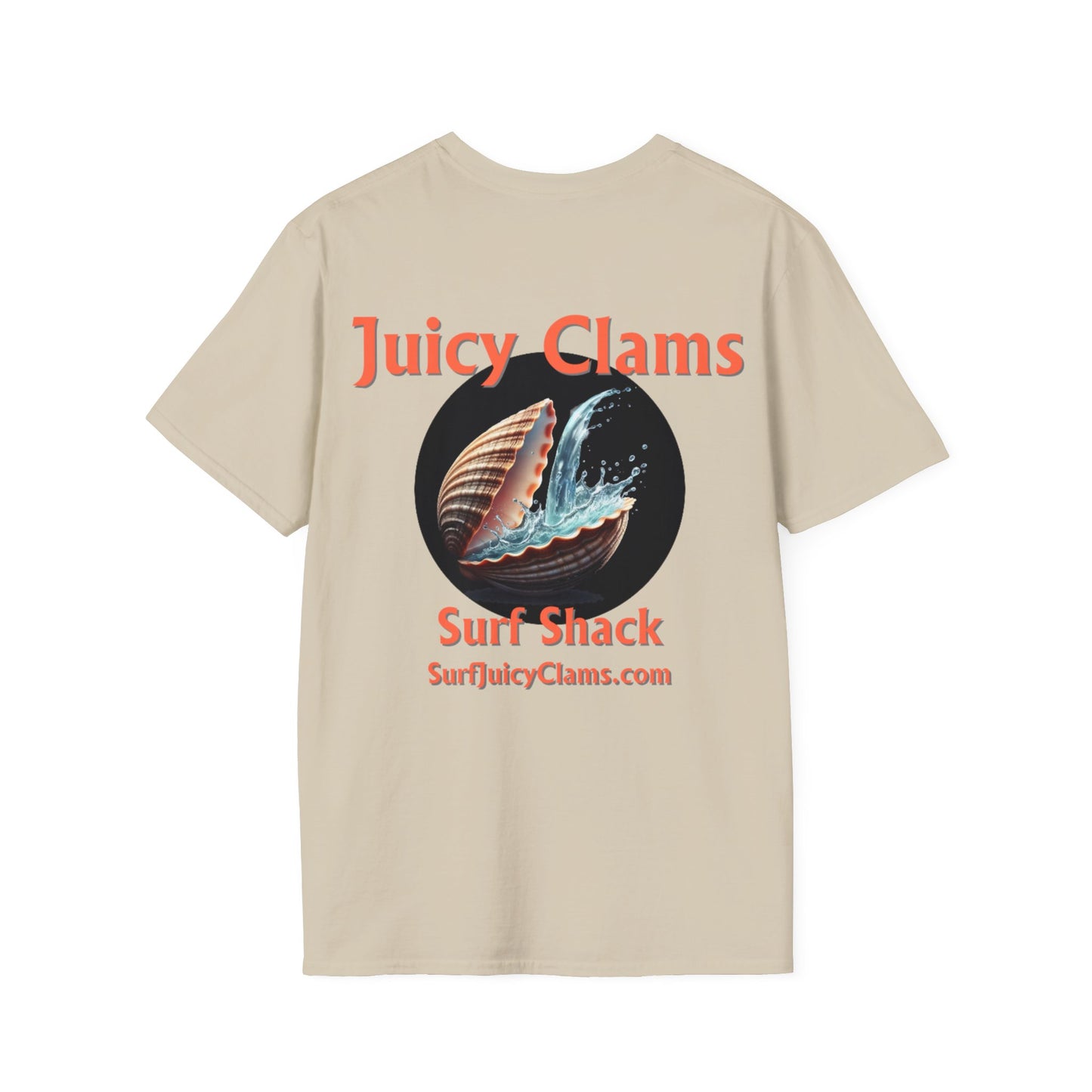 Juicy Clams Unisex Logo T-Shirt (L007)