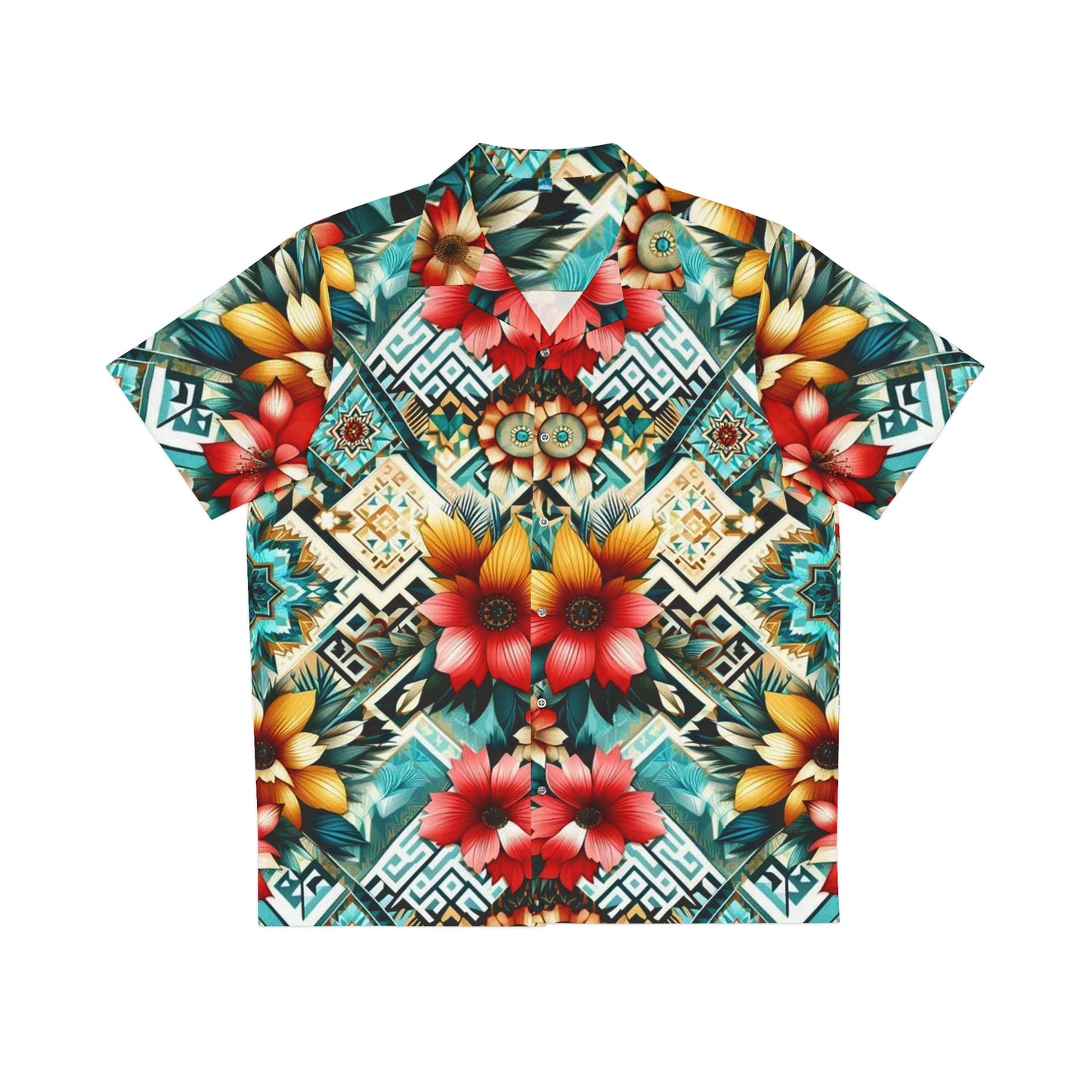 Juicy Clams Men's Hawaiian Shirt (H056)