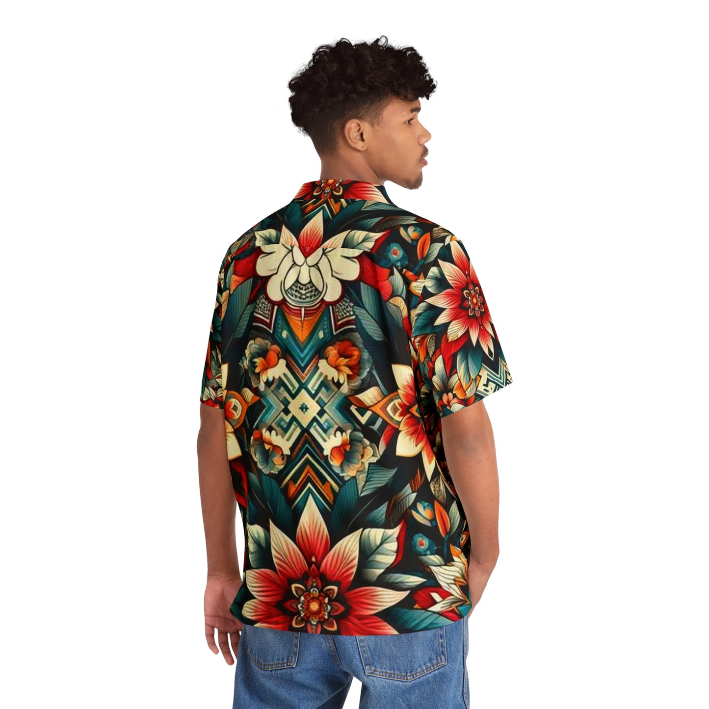 Juicy Clams Men's Hawaiian Shirt (1024)