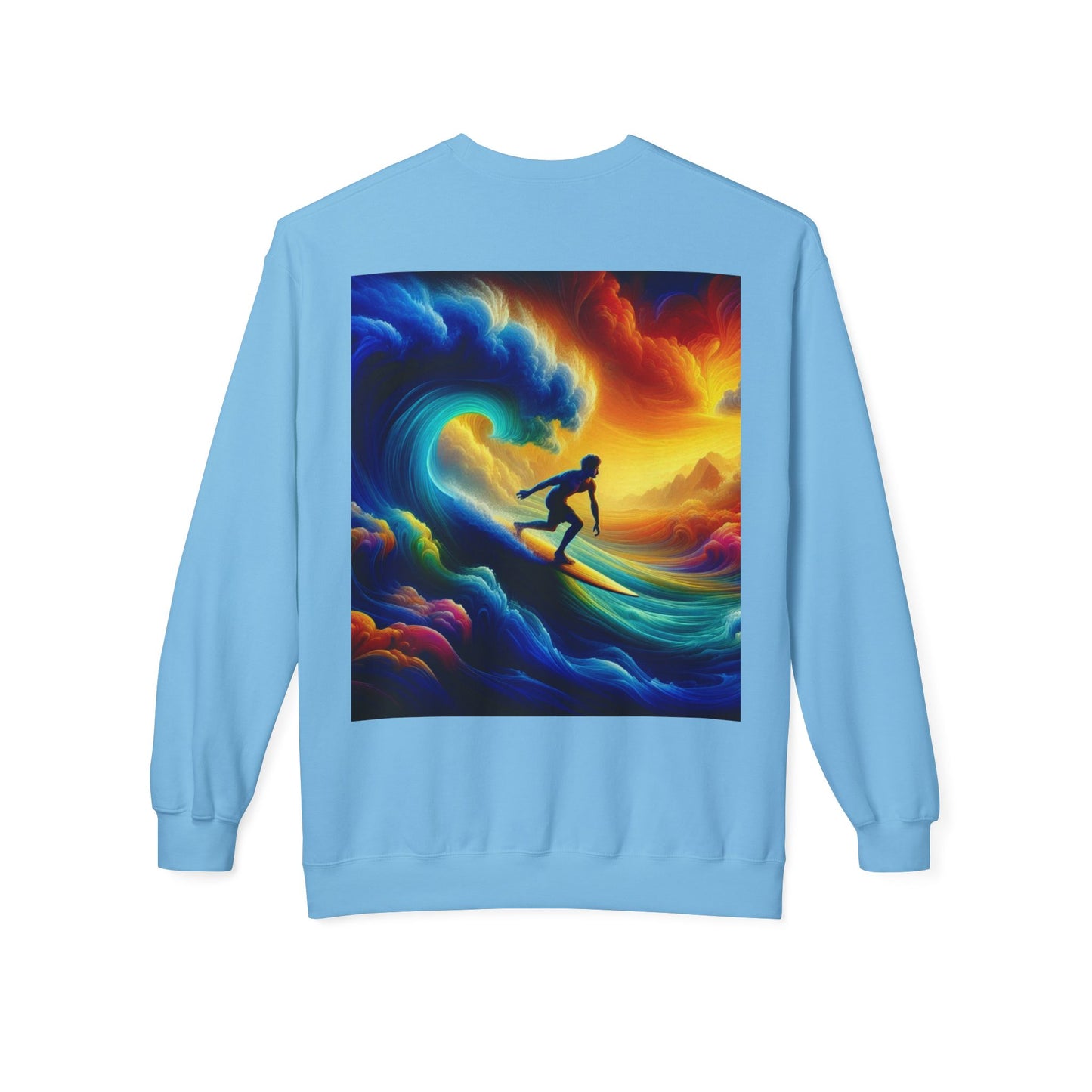 Juicy Clams Unisex Midweight Fleece Crewneck Sweatshirt (D014)