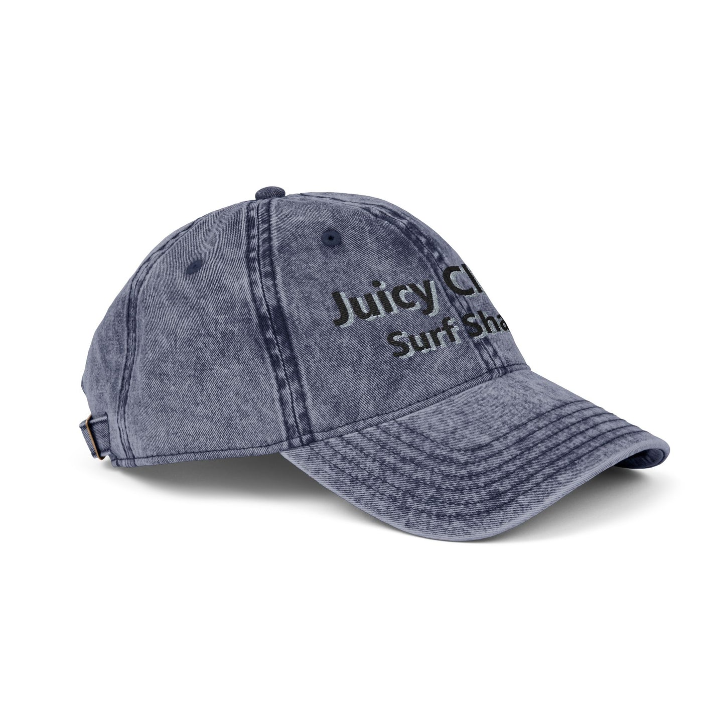 Juicy Clams Embroidered Vintage Cap (E005)