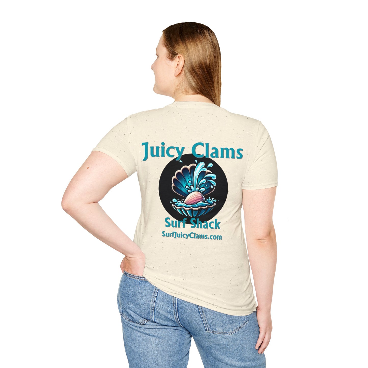 Juicy Clams Unisex Logo T-Shirt (L004)