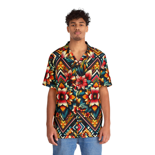 Juicy Clams Men's Hawaiian Shirt (1086)