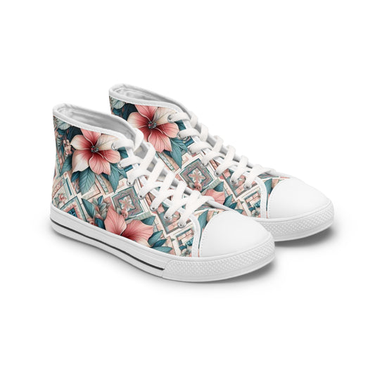 Juicy Clams Women's High Top Sneakers (1165)