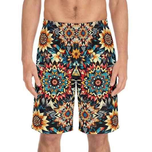Juicy Clams Men's Board Shorts (H048)