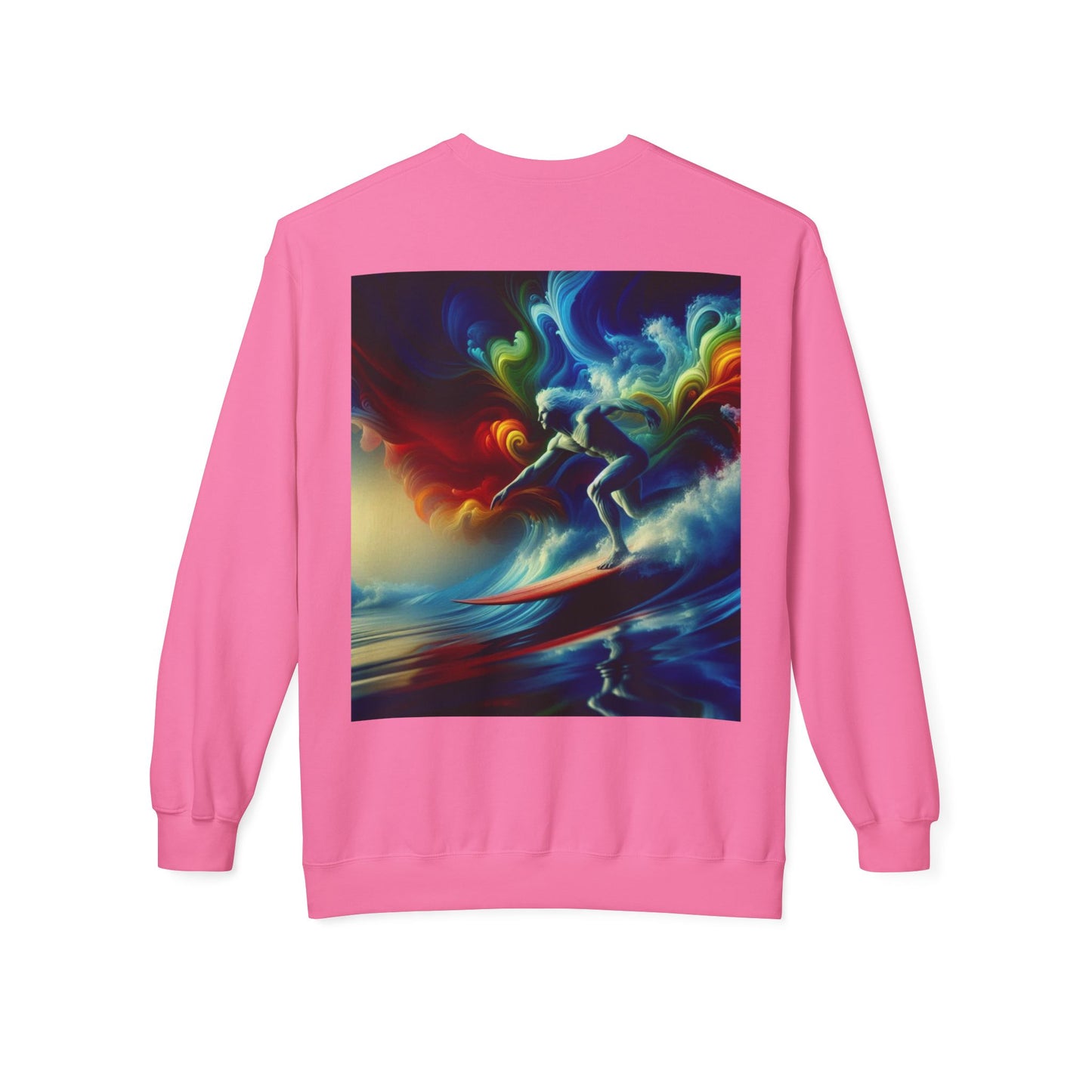 Juicy Clams Unisex Midweight Fleece Crewneck Sweatshirt (D041)