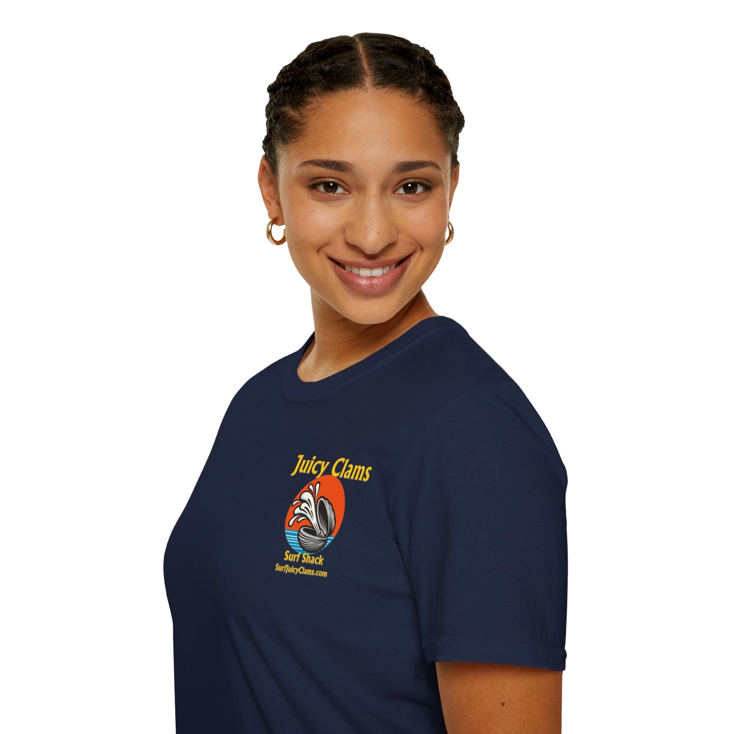 Juicy Clams Unisex Logo T-Shirt (L005)