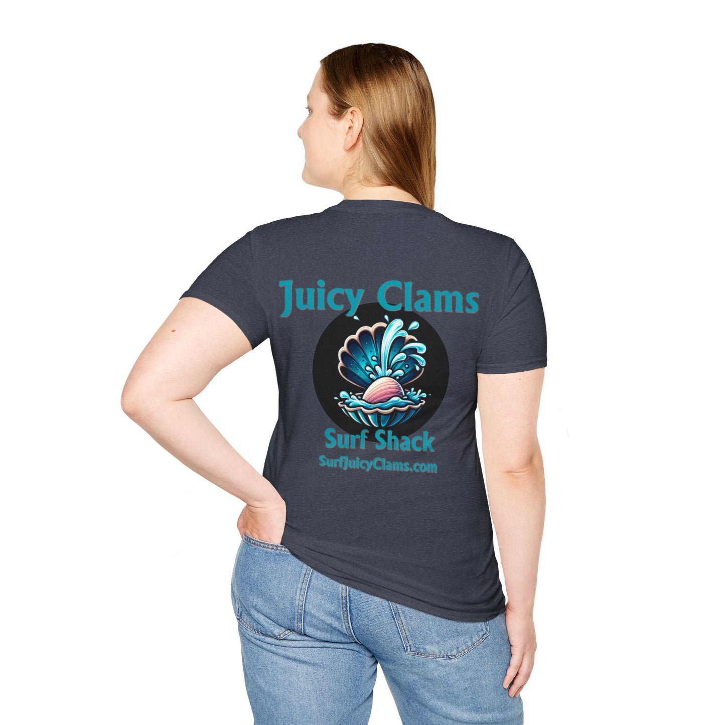 Juicy Clams Unisex Logo T-Shirt (L004)