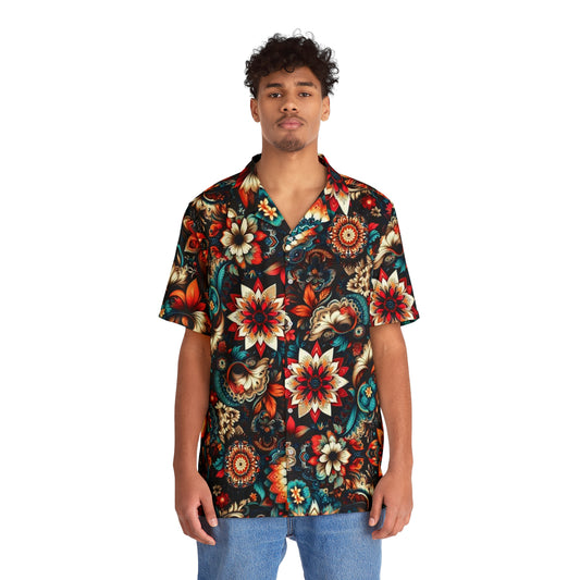 Juicy Clams Men's Hawaiian Shirt (1052)