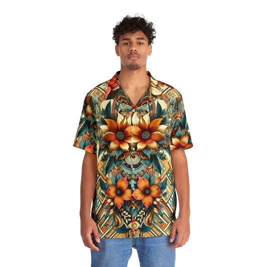 Juicy Clams Men's Hawaiian Shirt (1045)