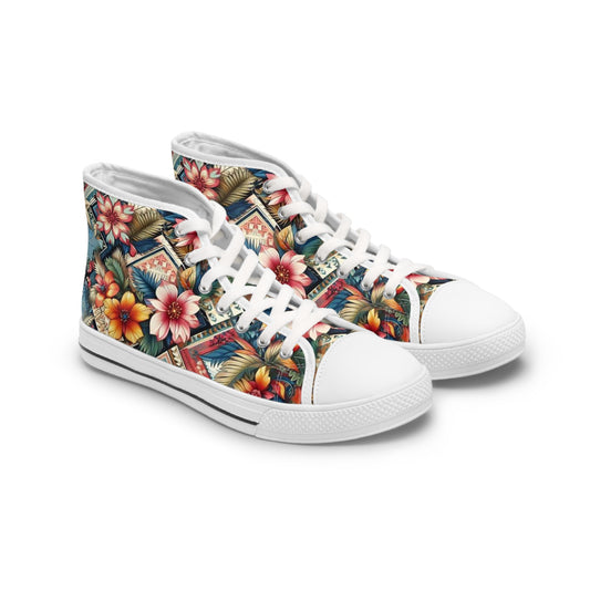 Juicy Clams Women's High Top Sneakers (1148)