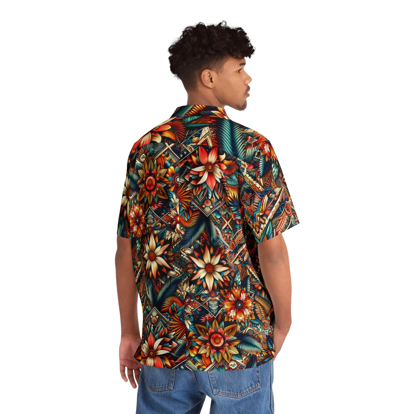 Juicy Clams Men's Hawaiian Shirt (H078)