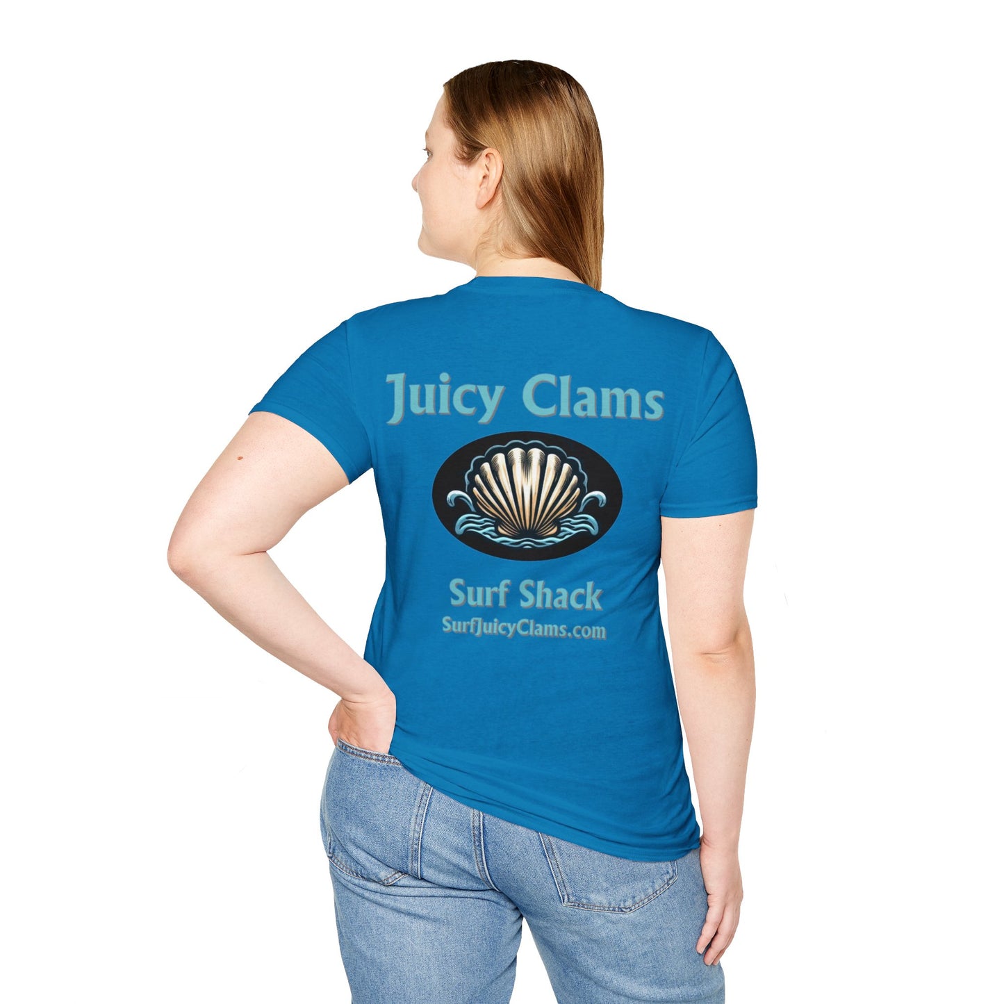 Juicy Clams Unisex Logo T-Shirt (L003)